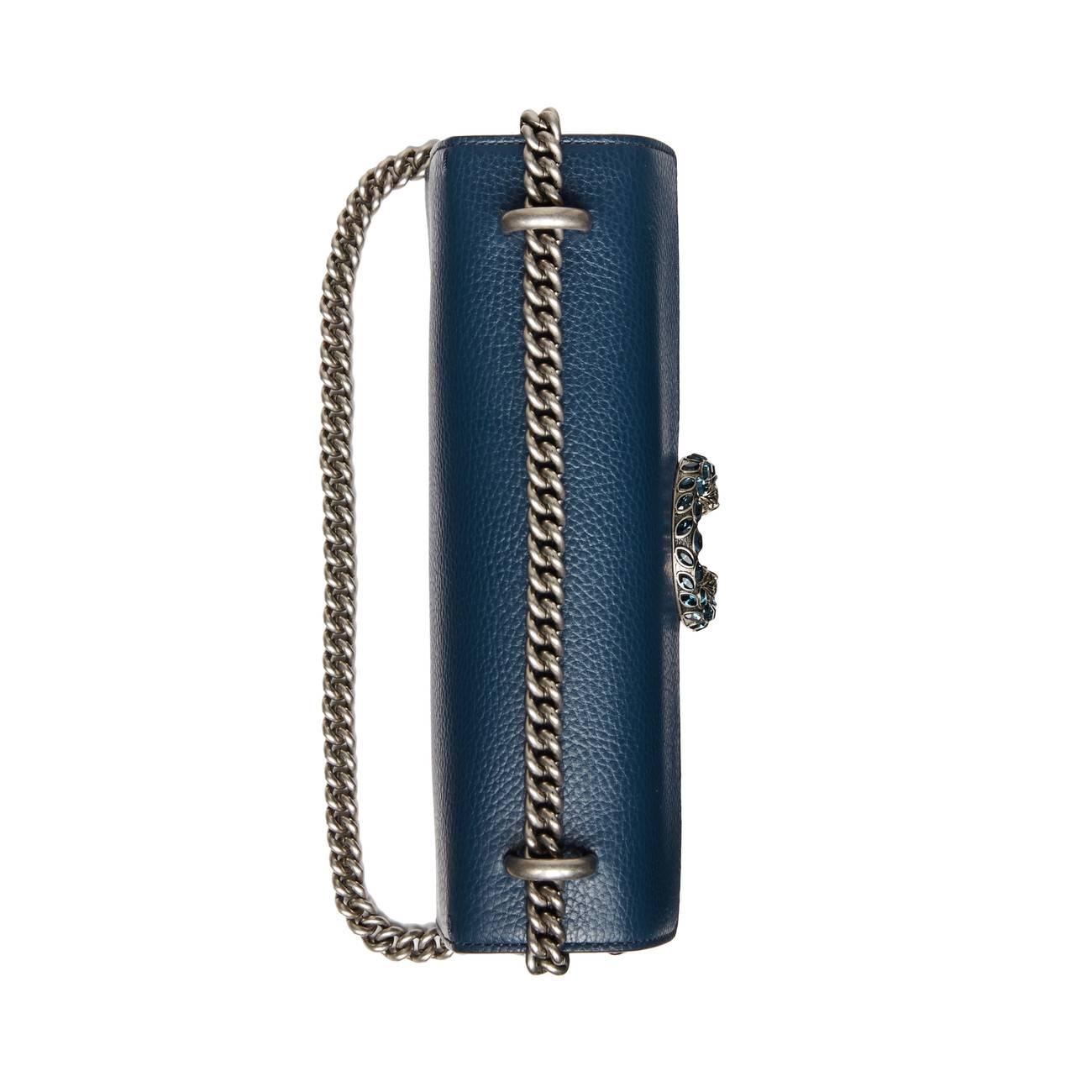 Gucci Dionysus Small Shoulder Bag in Blue - Lyst