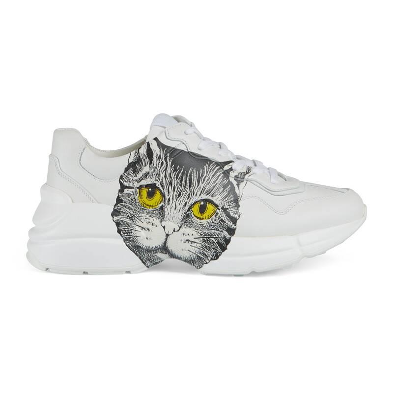 gucci cat sneakers