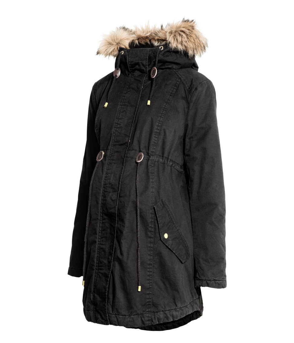 h&m womens parka