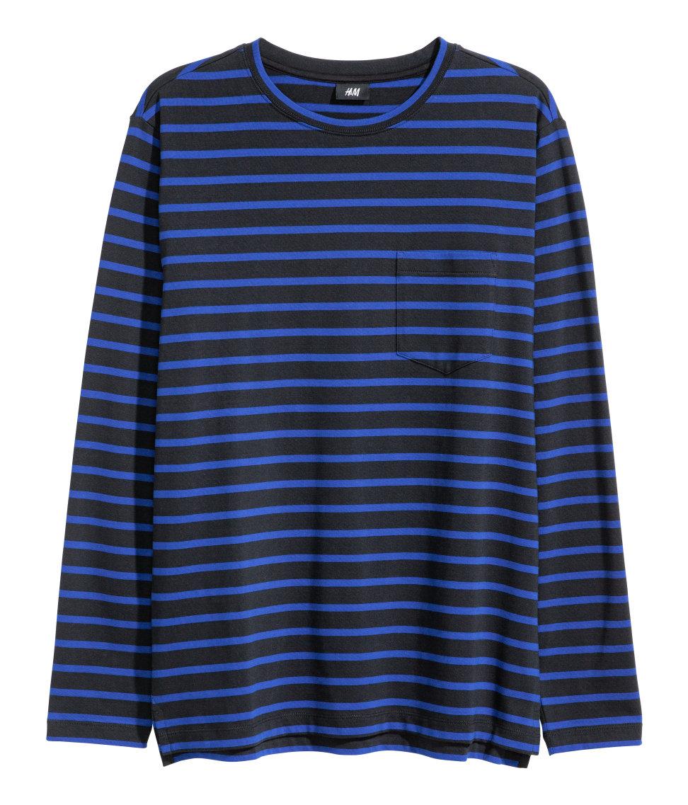 h&m cotton jersey t shirt