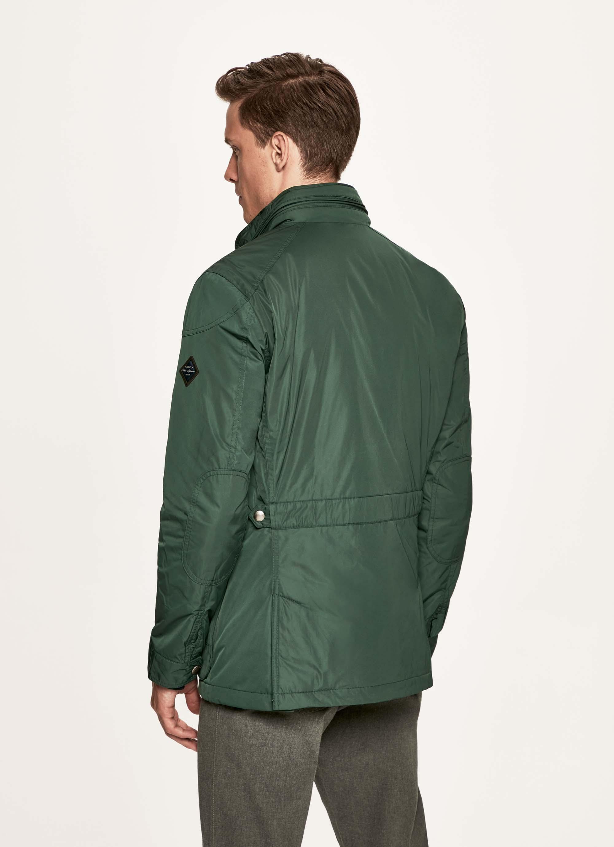 Hackett Waterrepellent Winter Velospeed Jacket in Green for Men Lyst