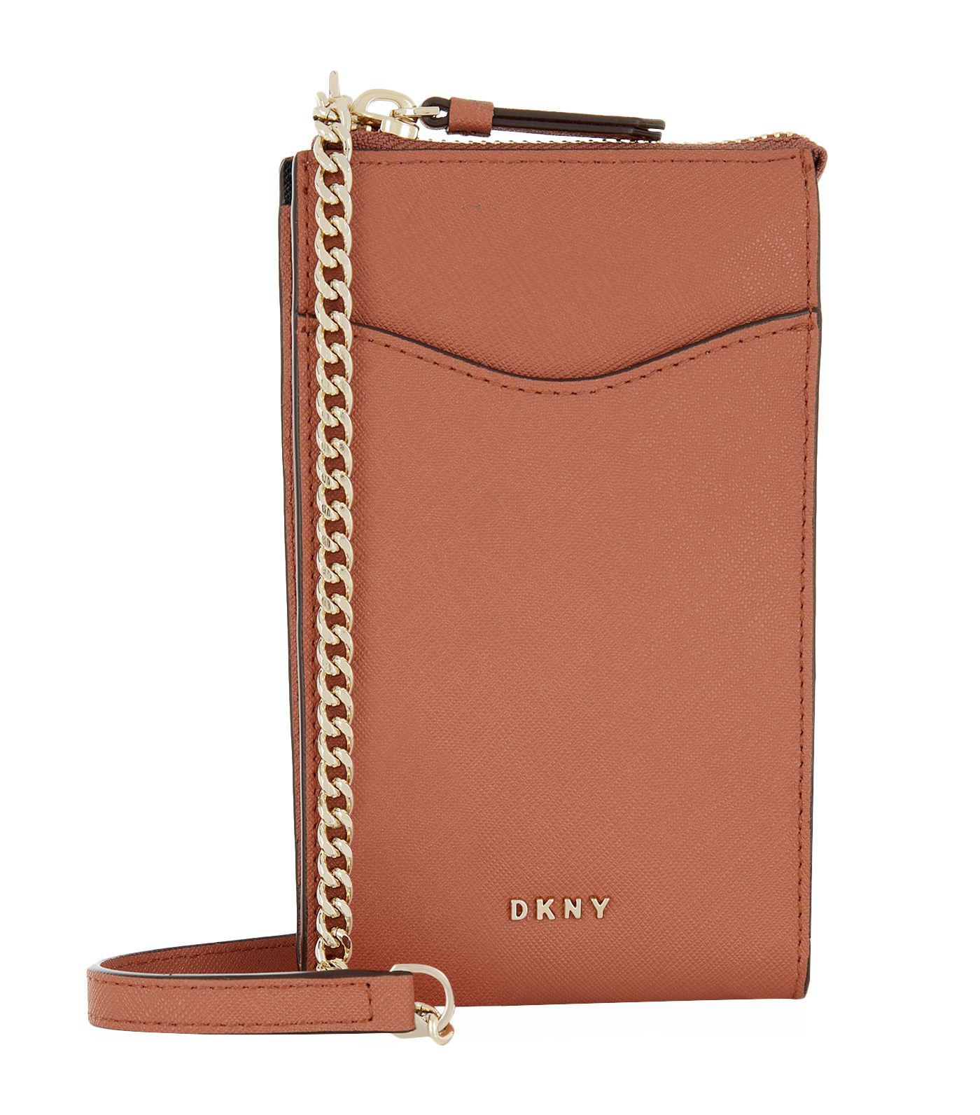 dkny cross body phone bag