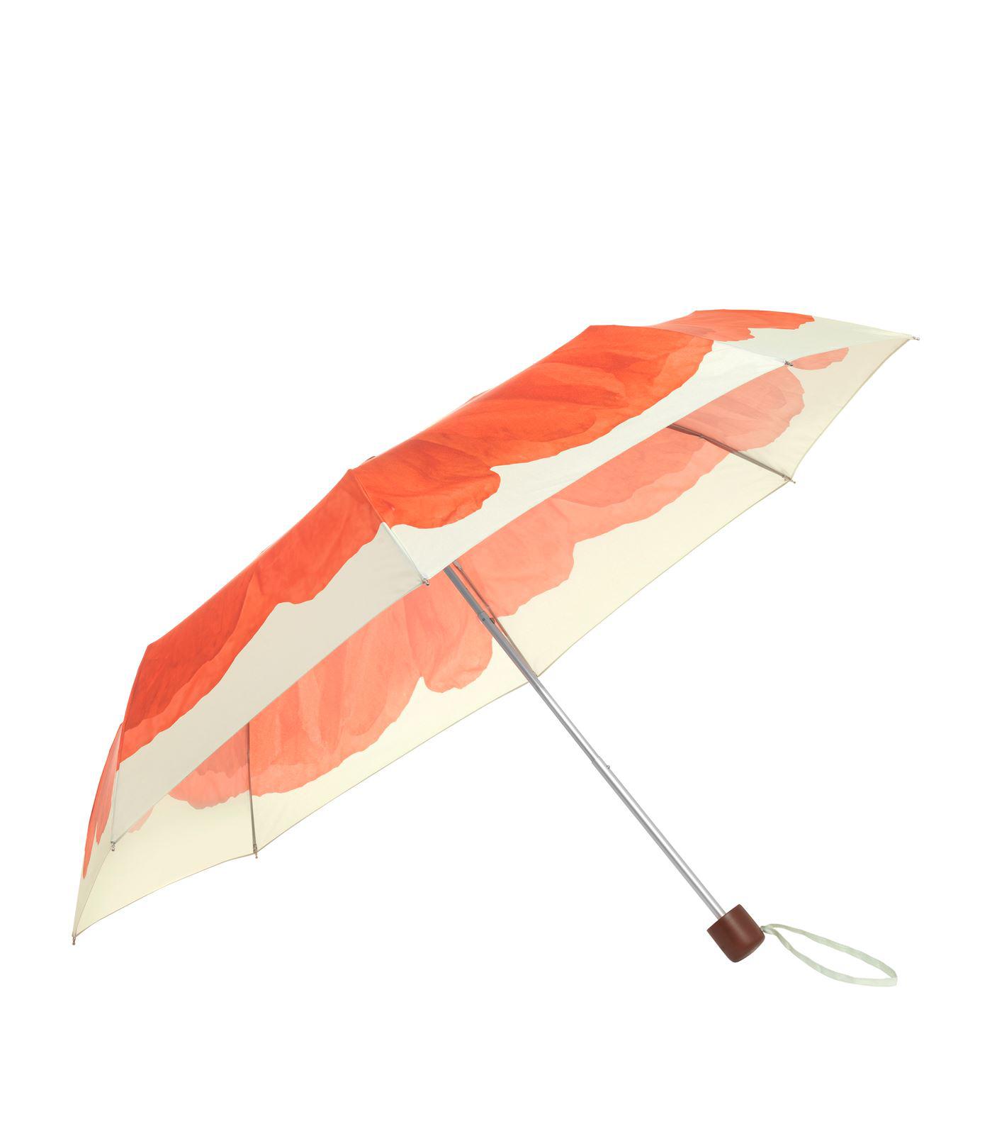 womens poppy minilite umbrella, red