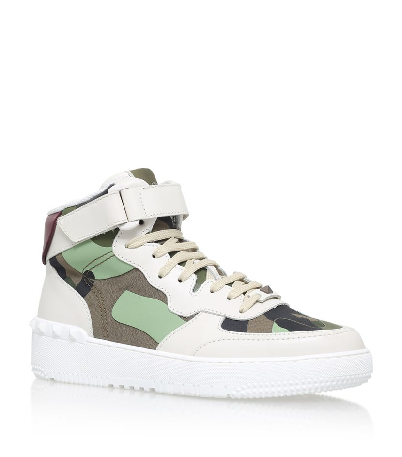 valentino green trainers