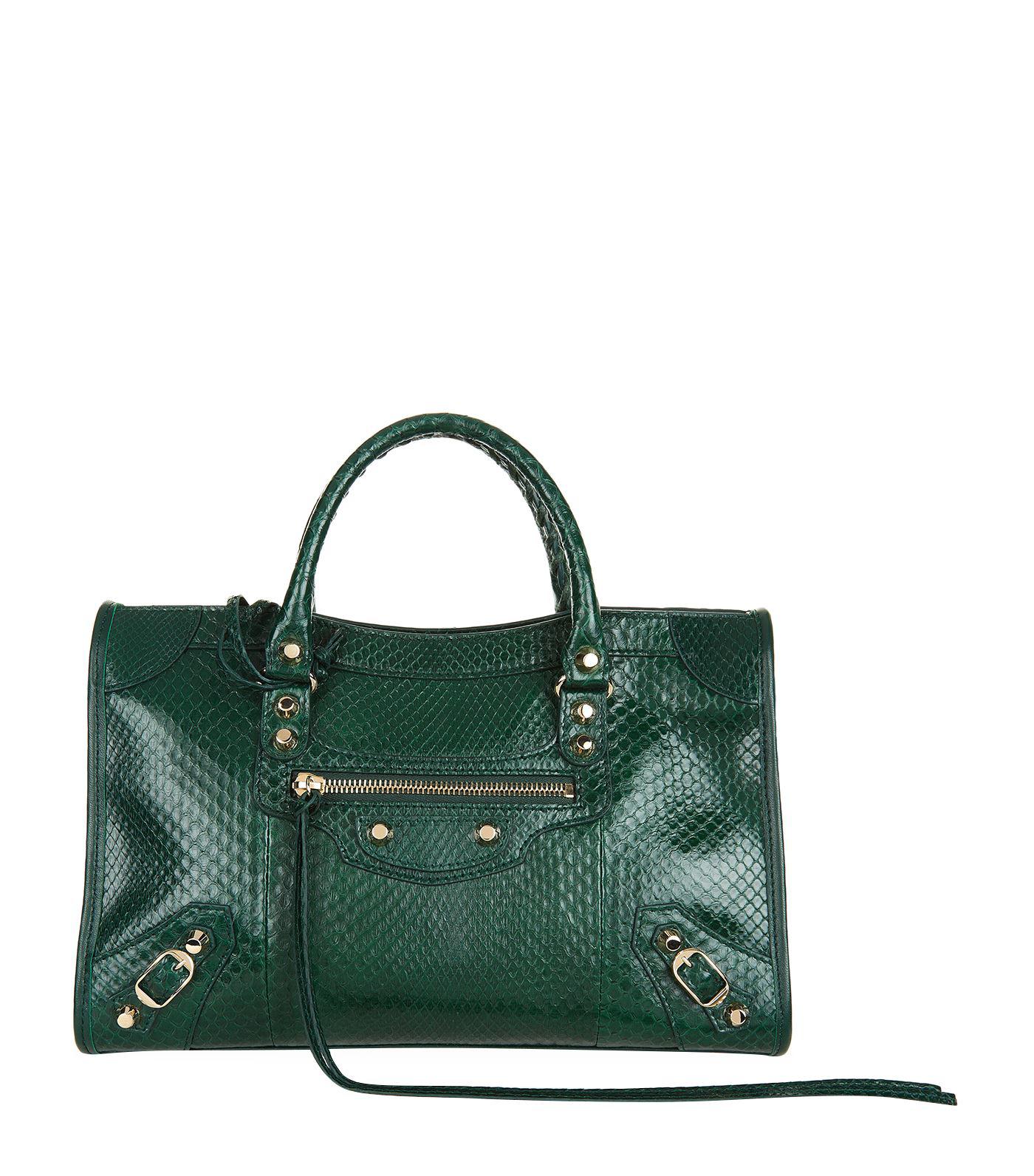 balenciaga python bag