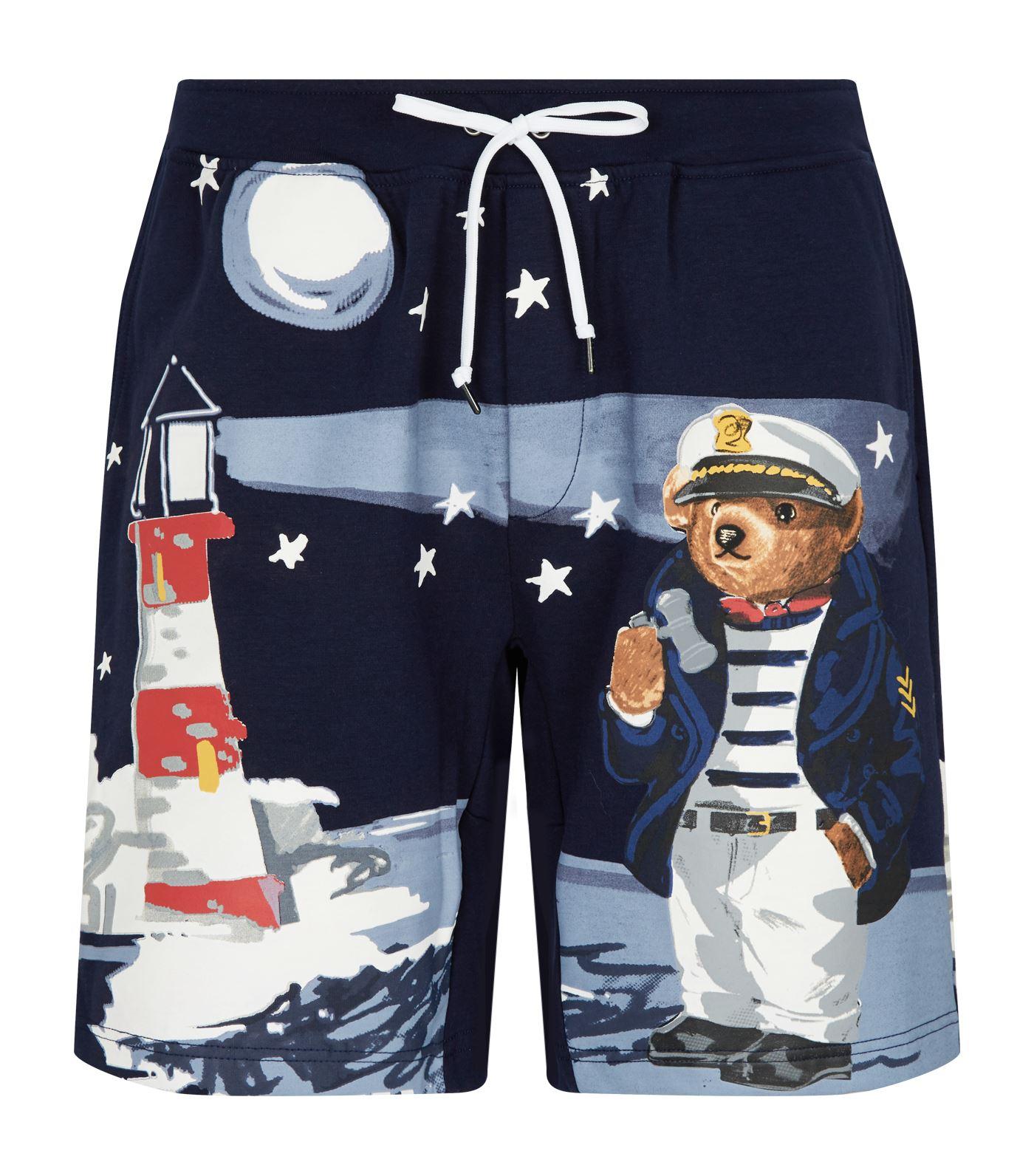 polo nautical bear shorts