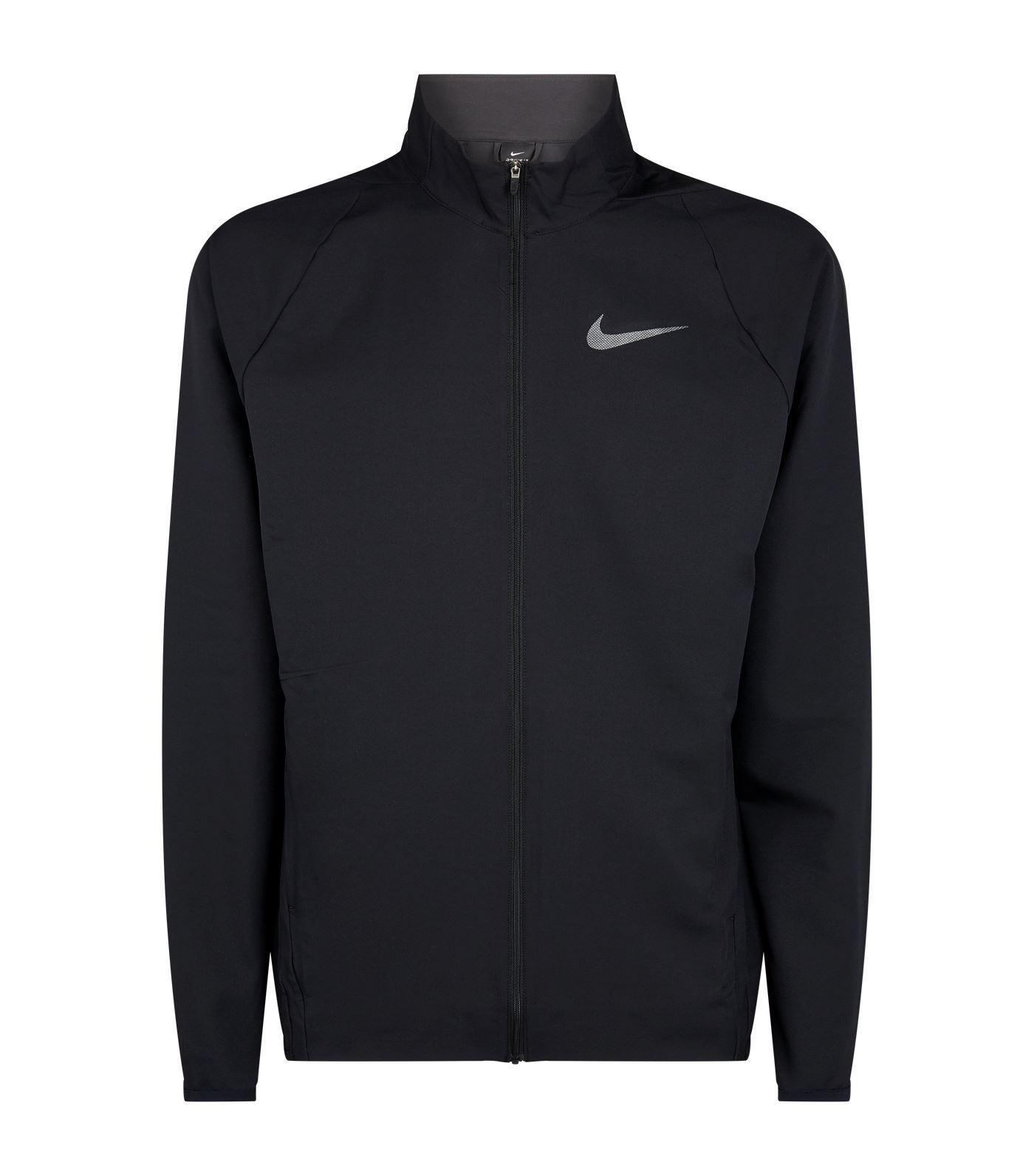 Nike Dri-fit Jacket in Black for Men - Lyst