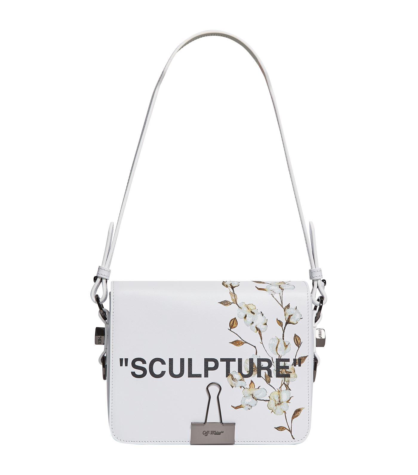 sculpture bag off white