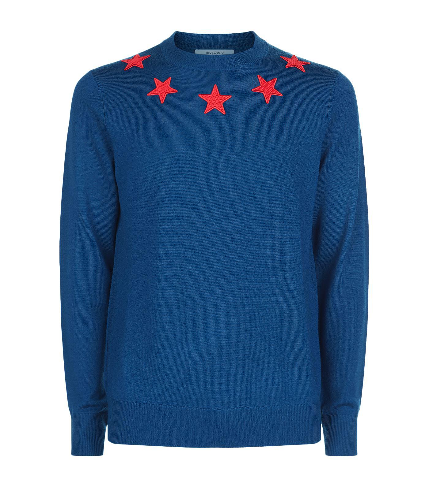 givenchy star crewneck