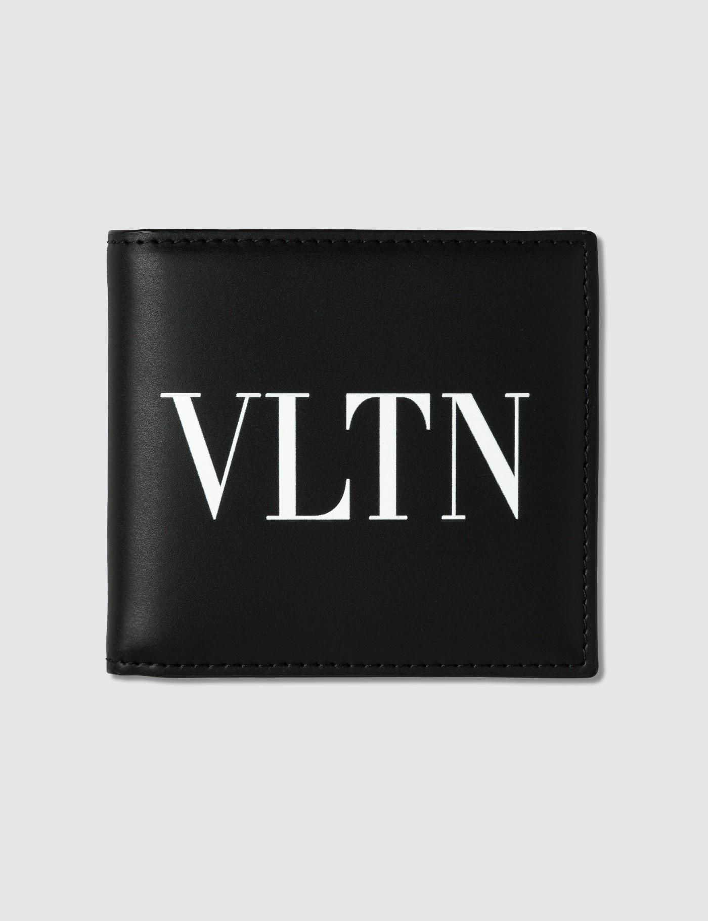 Valentino Billfold Wallet in Black for Men - Lyst