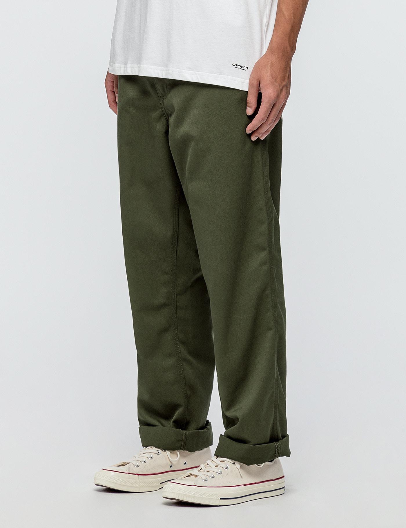Lyst - Carhartt Wip Simple Pants in Green for Men