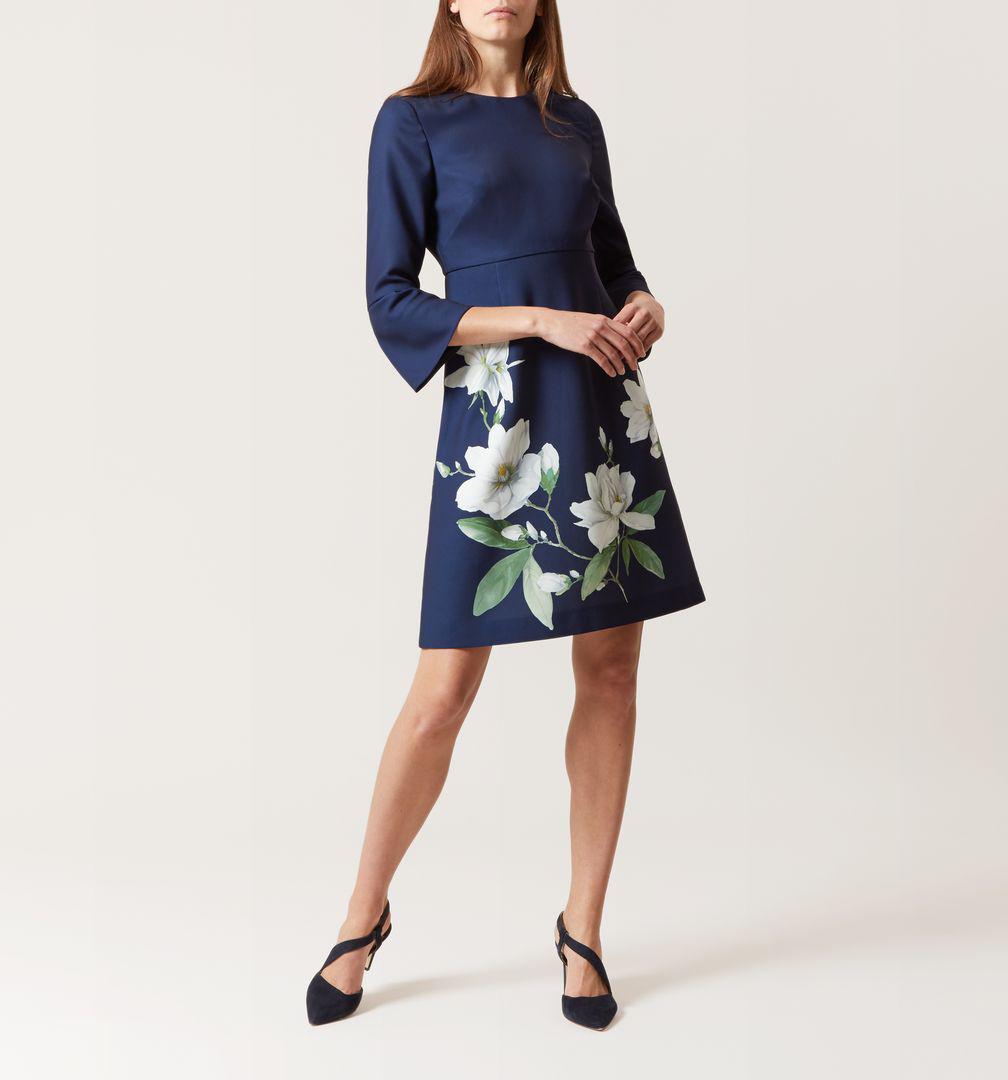 hobbs navy dress