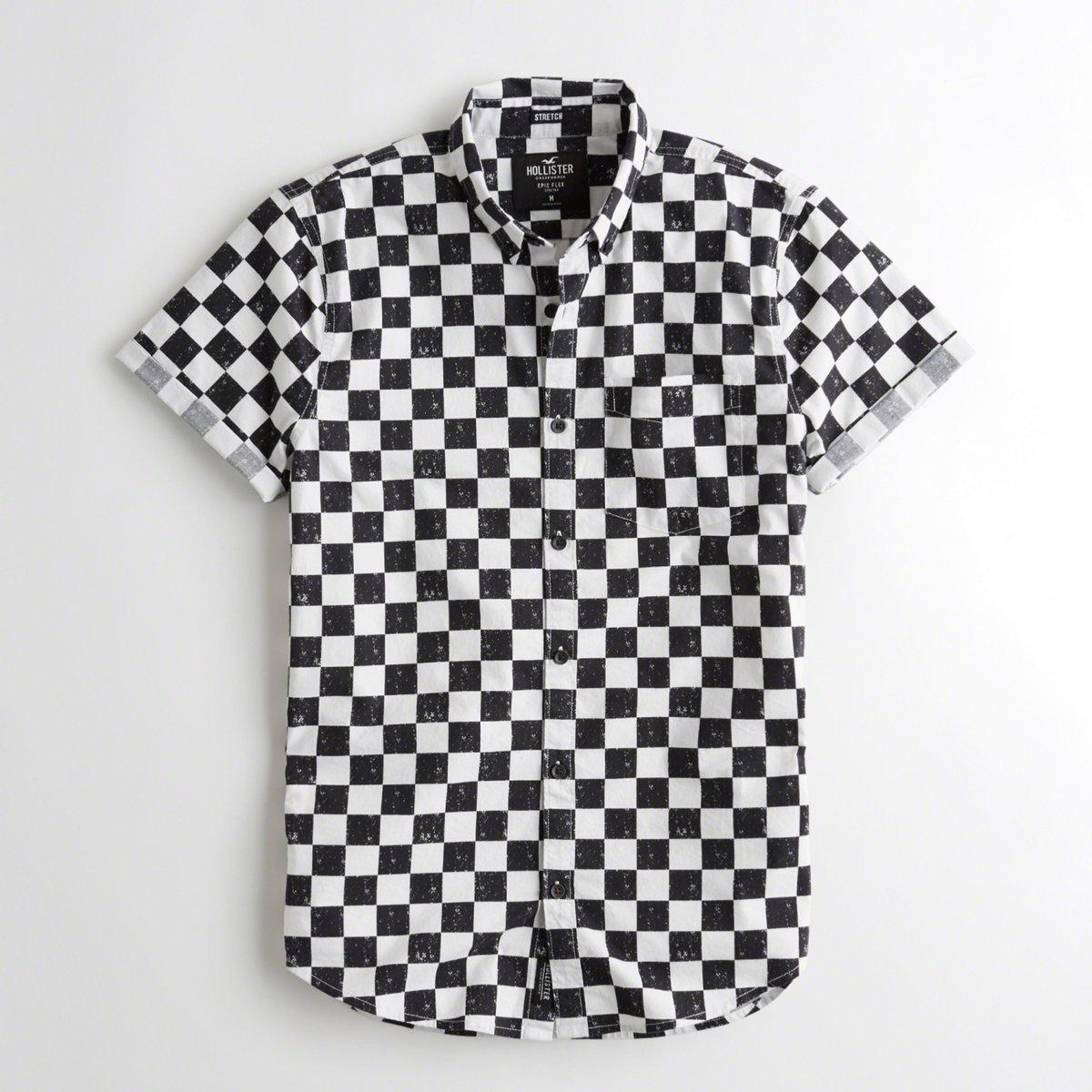 hollister checkered shirt