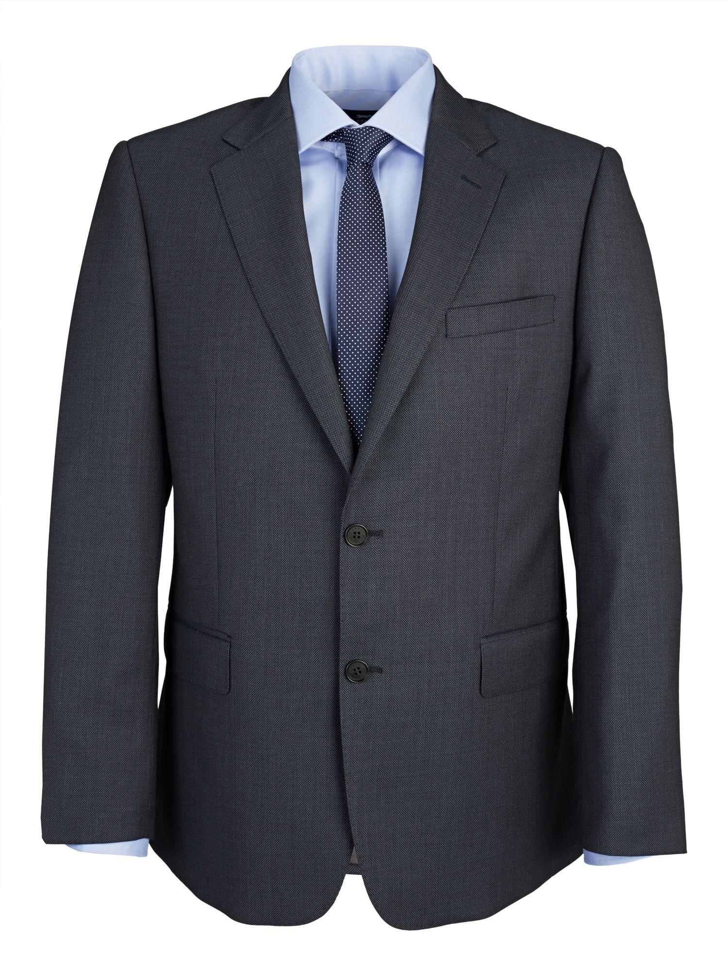 Paul costelloe Modern Fit Grey Birdseye Suit Jacket in Gray for Men Lyst
