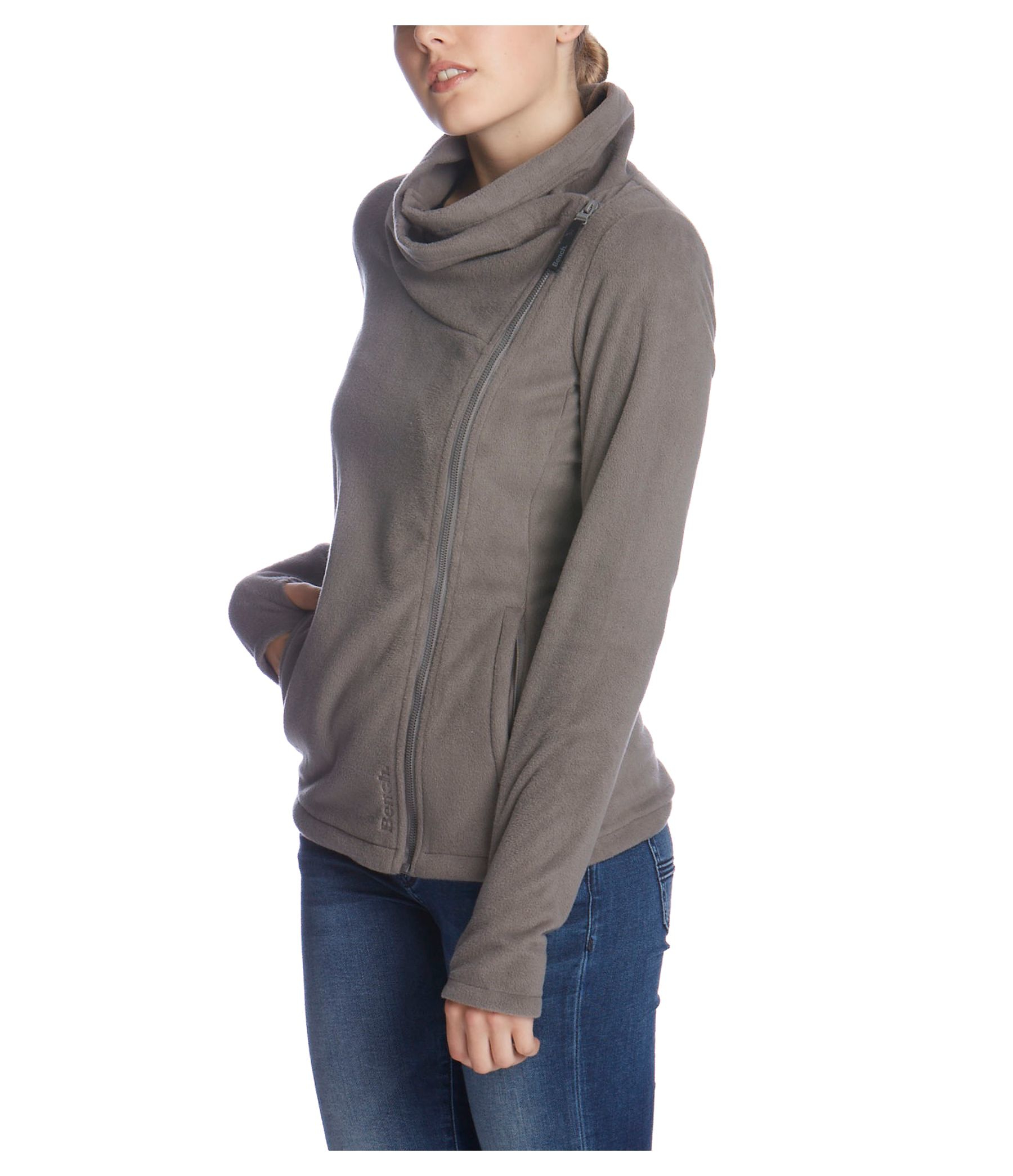 Bench Riskrunner B Zip Thru Jacket in Gray Lyst