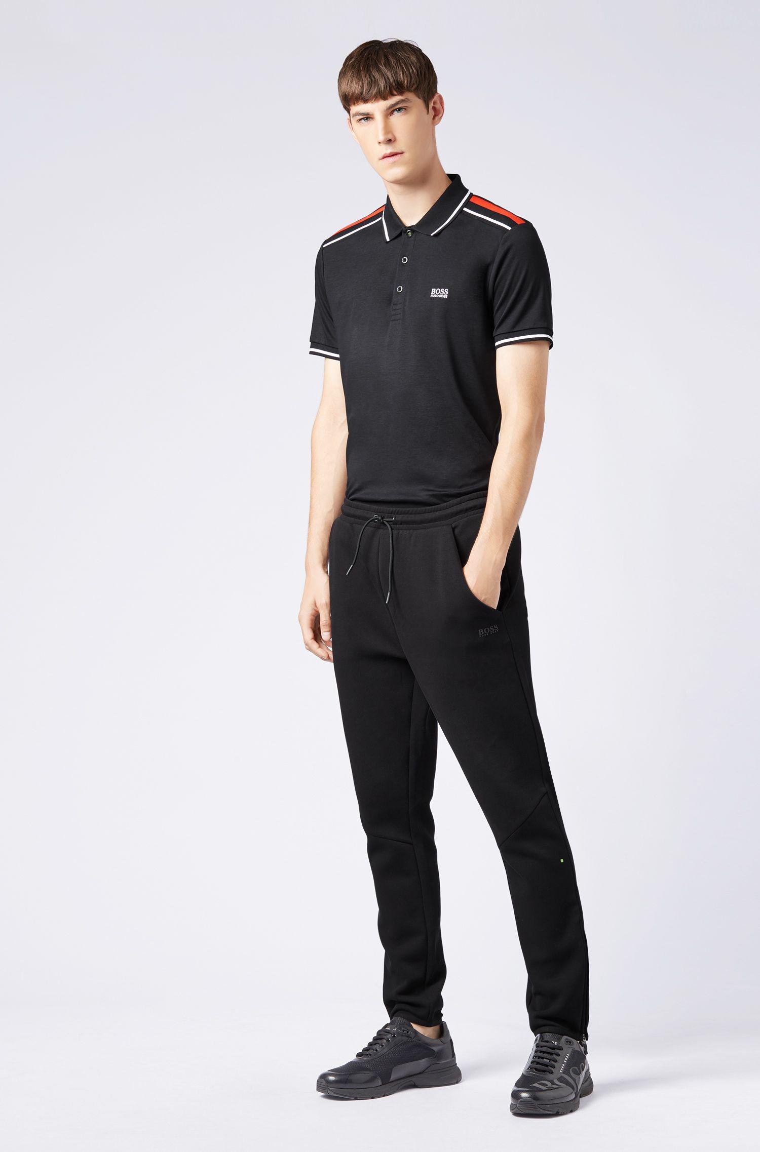 hugo boss luxury cotton polo shirt