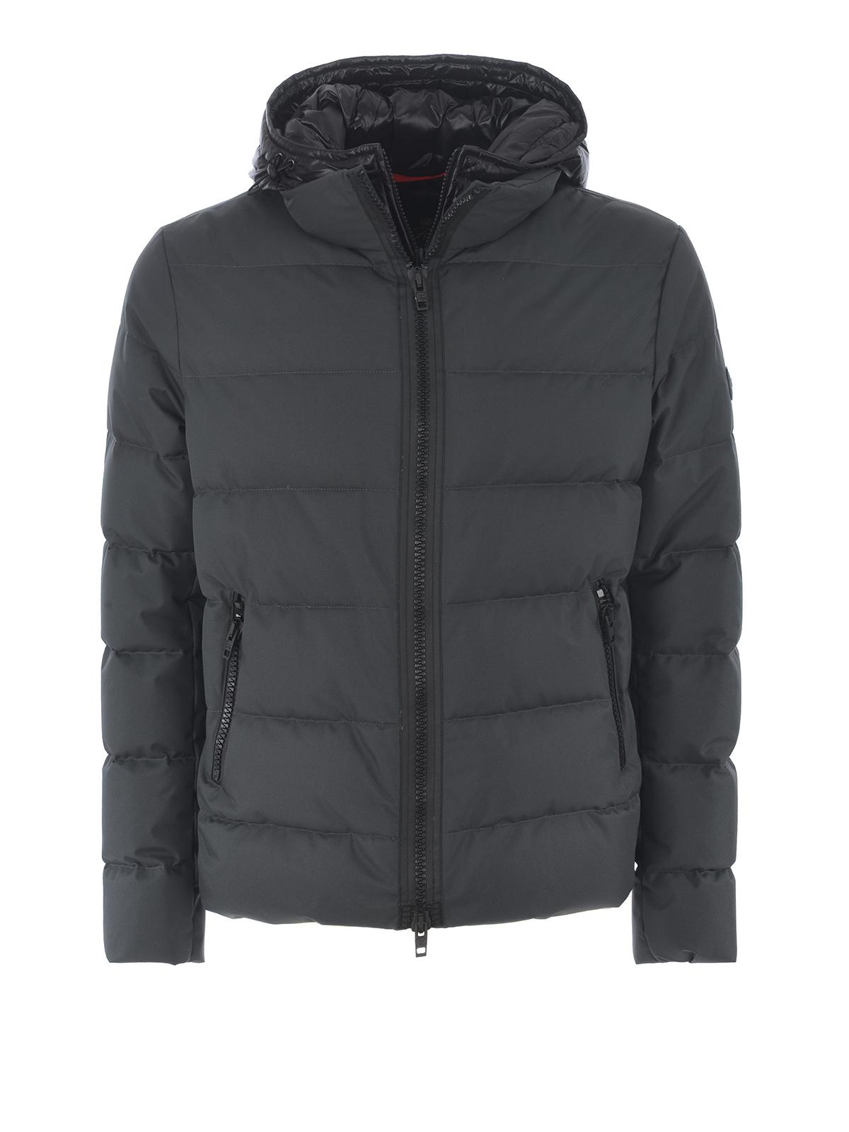 Fay Synthetic Natan Charcoal Puffer Jacket in Dark Grey (Gray) for Men ...