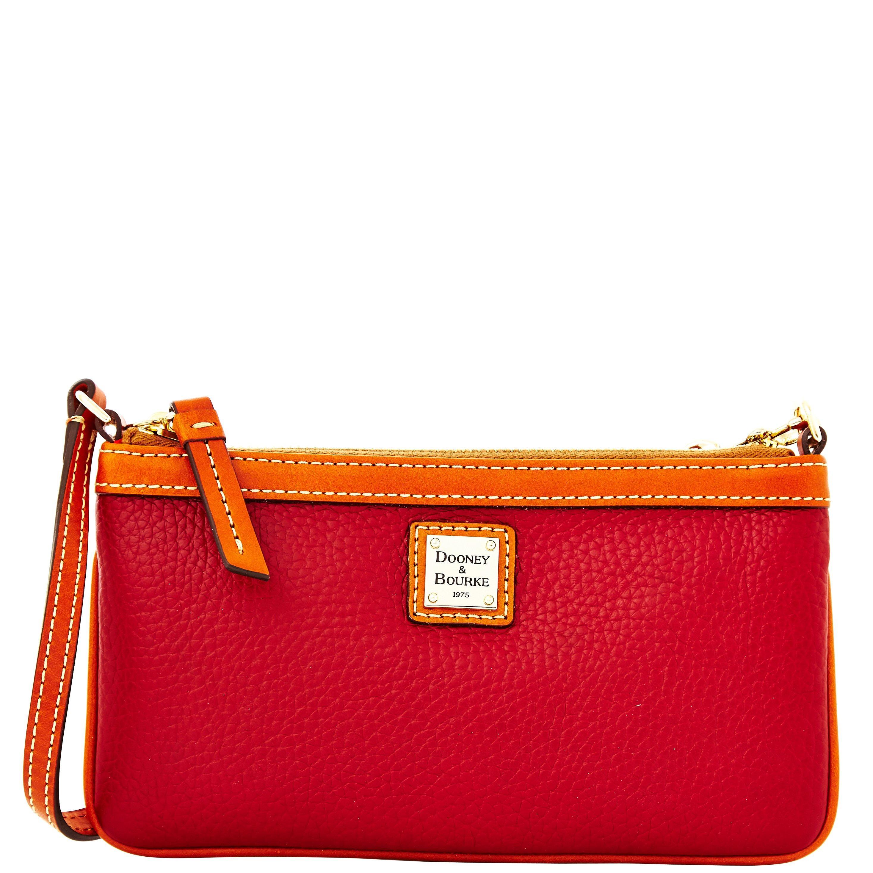 dooney and bourke cranberry wallet