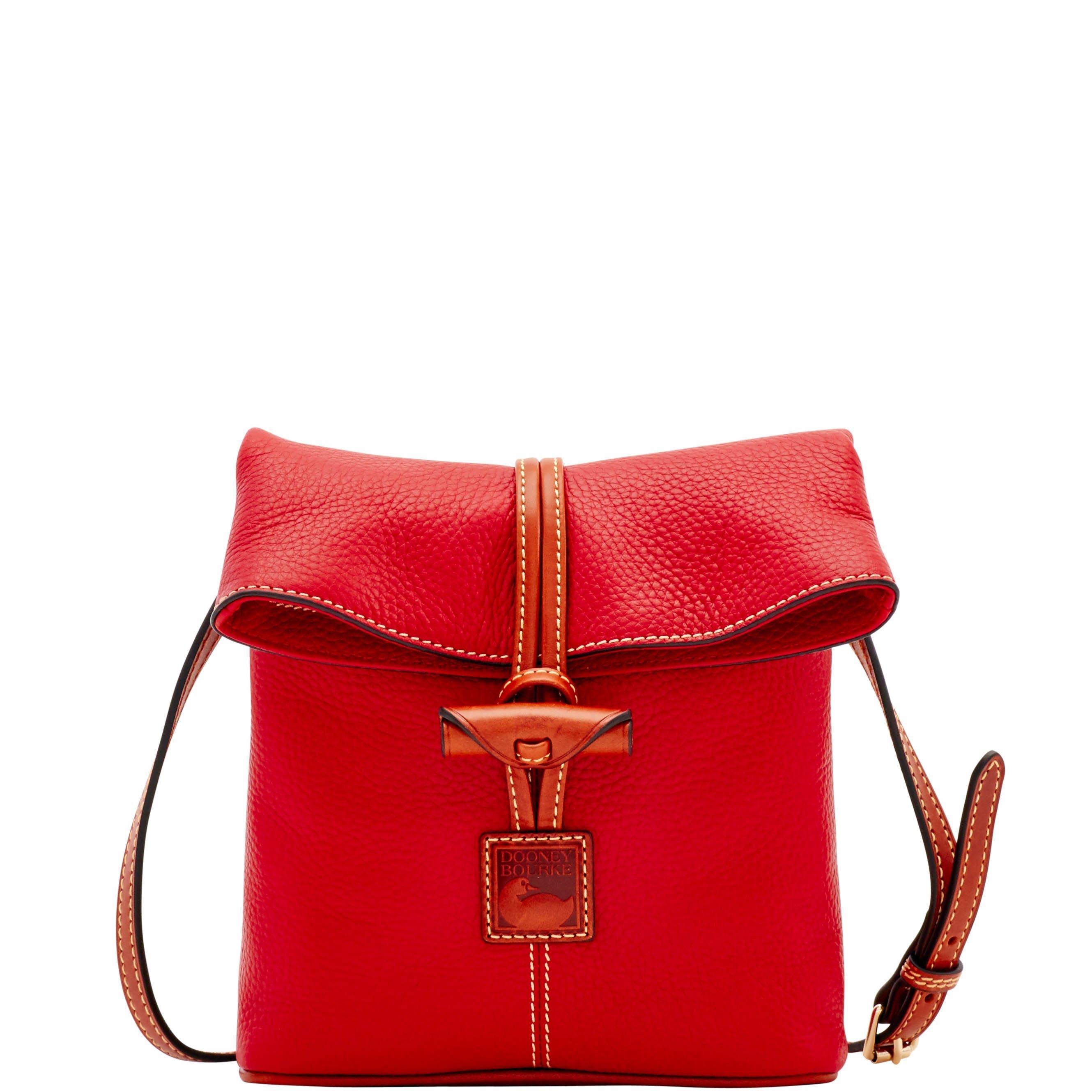 Dooney & Bourke Pebble Grain Toggle Crossbody in Red - Save 25% - Lyst