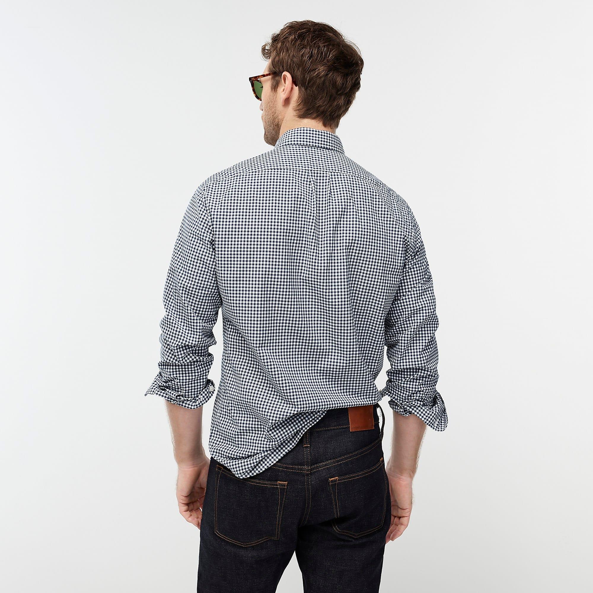 j crew slim secret wash shirt