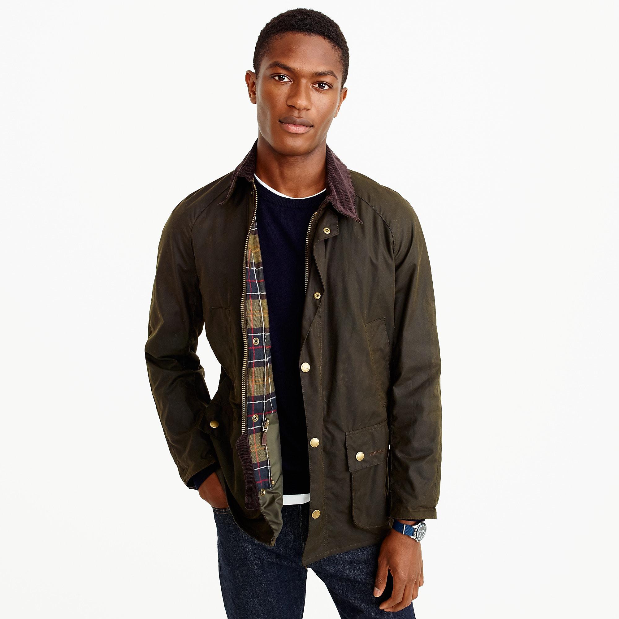 Barbour Sylkoil Ashby Jacket in Green for Men - Lyst