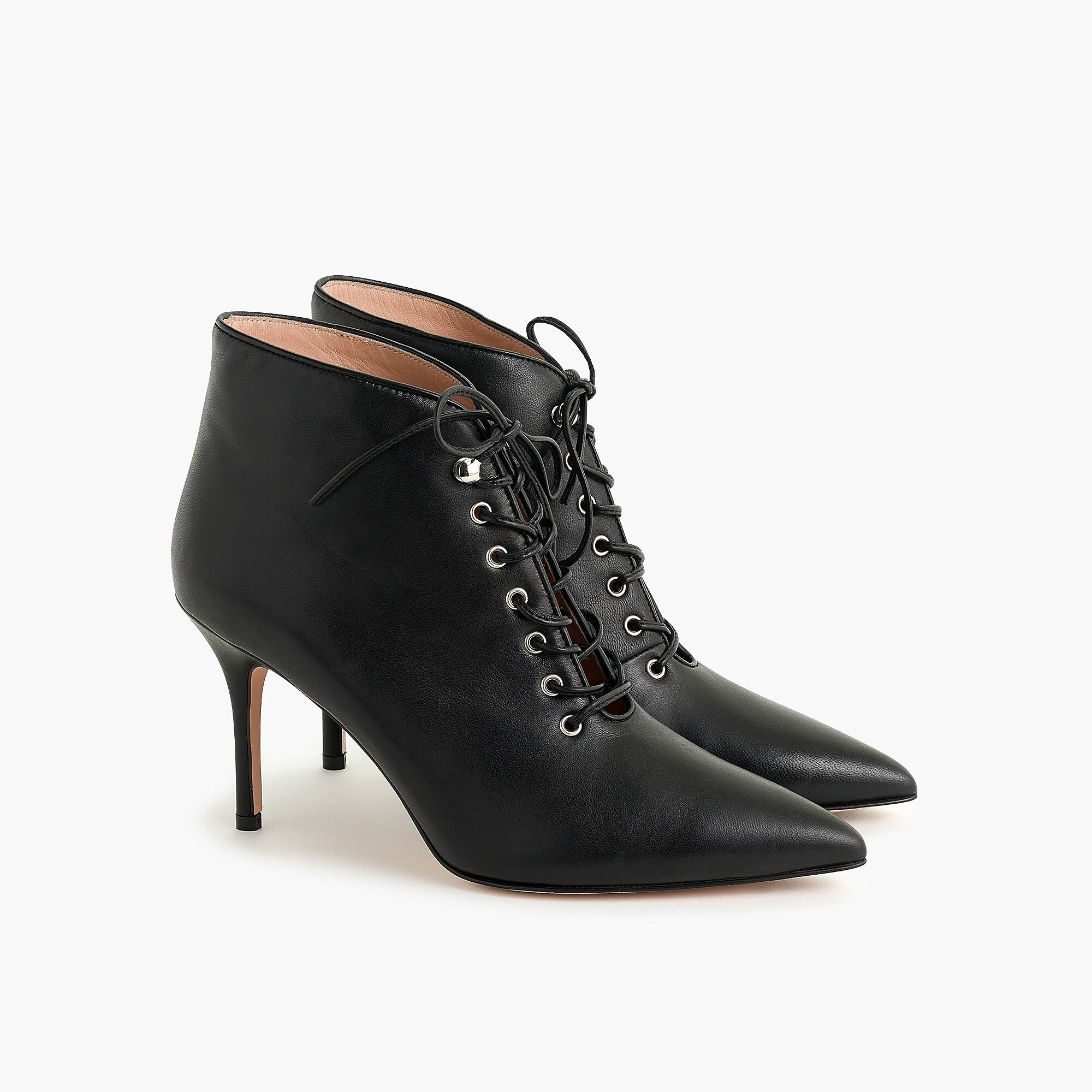 j crew lace up boots