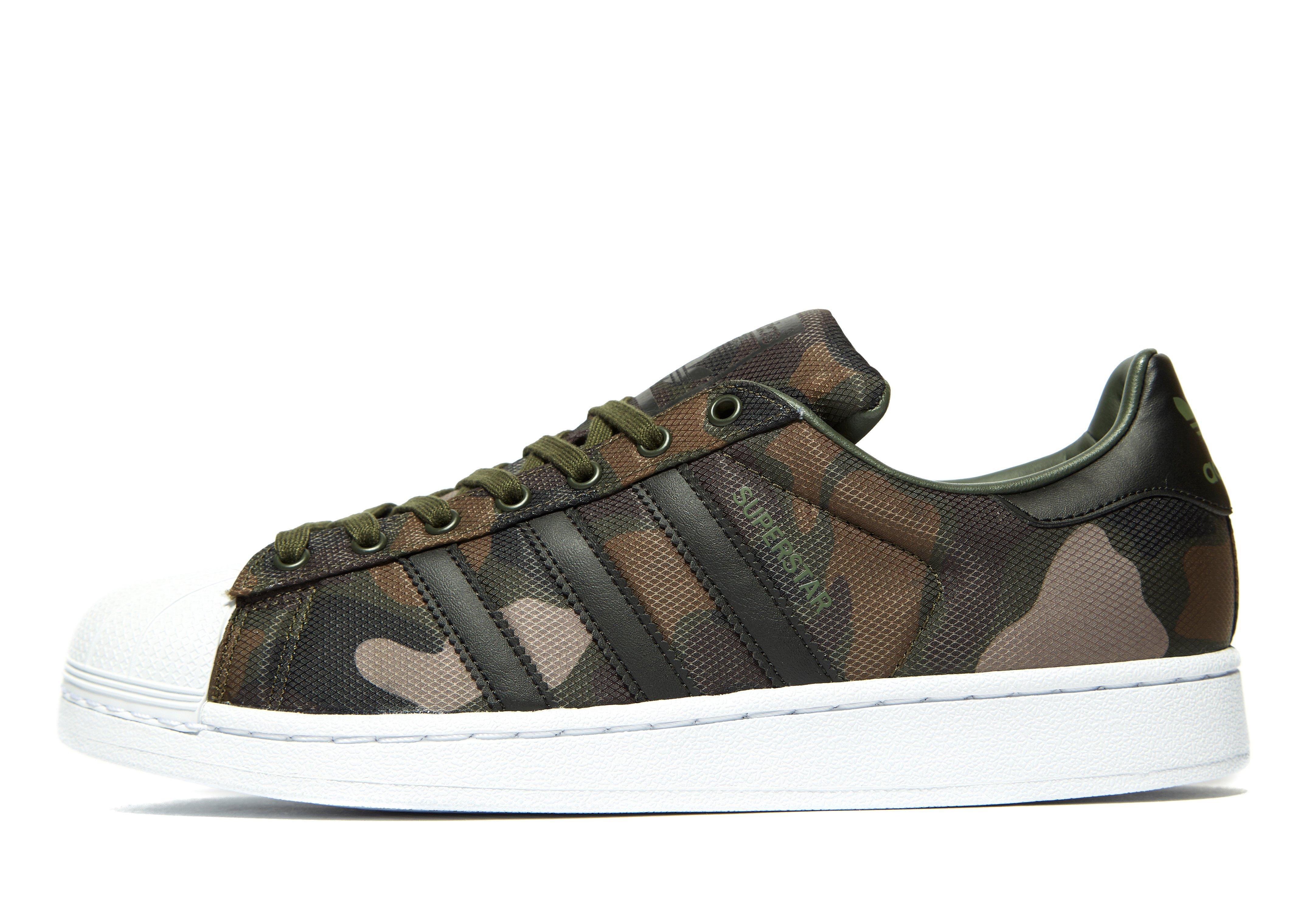 Lyst - Adidas Originals Superstar Camo in Green for Men