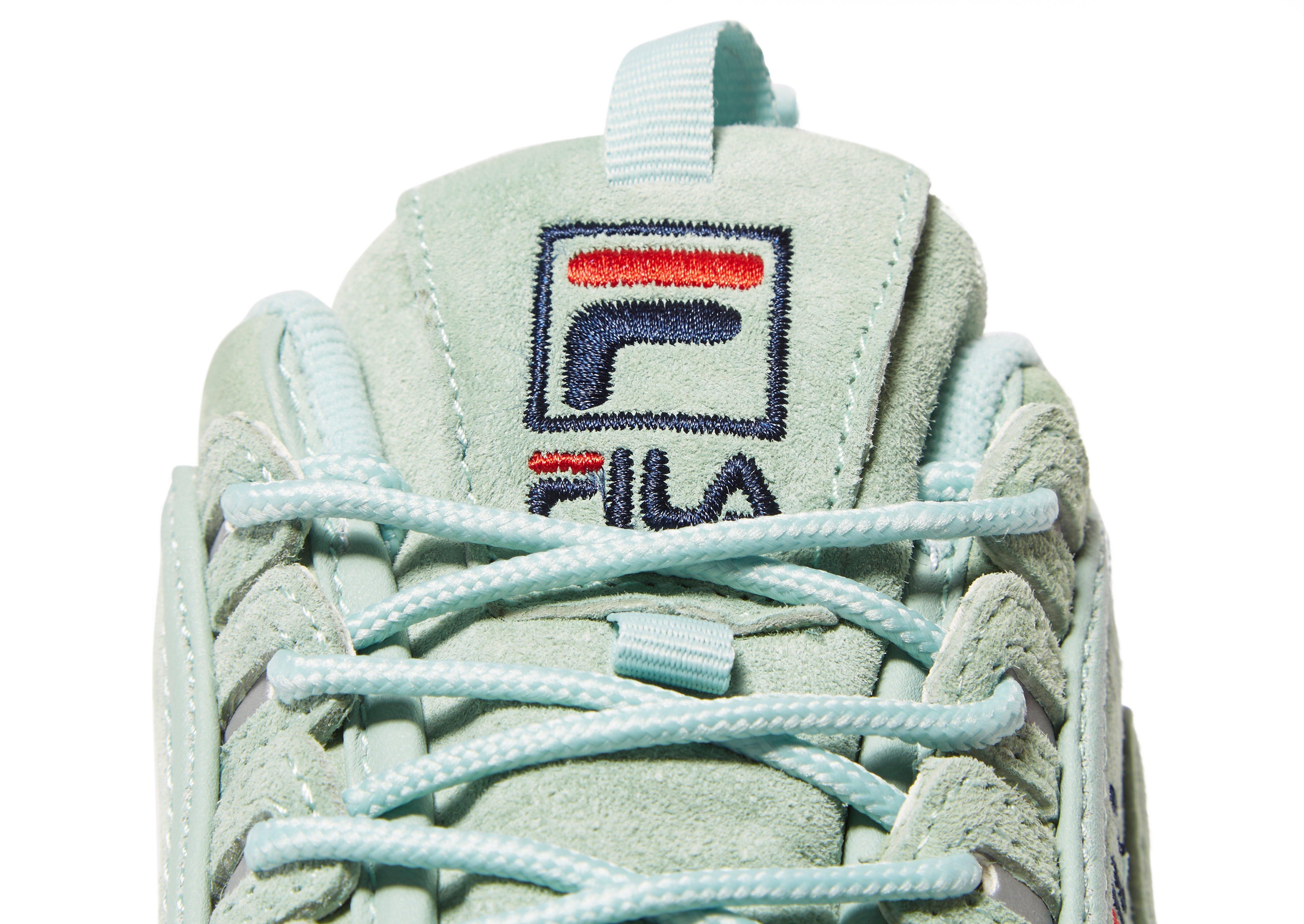 fila disruptor shearling green