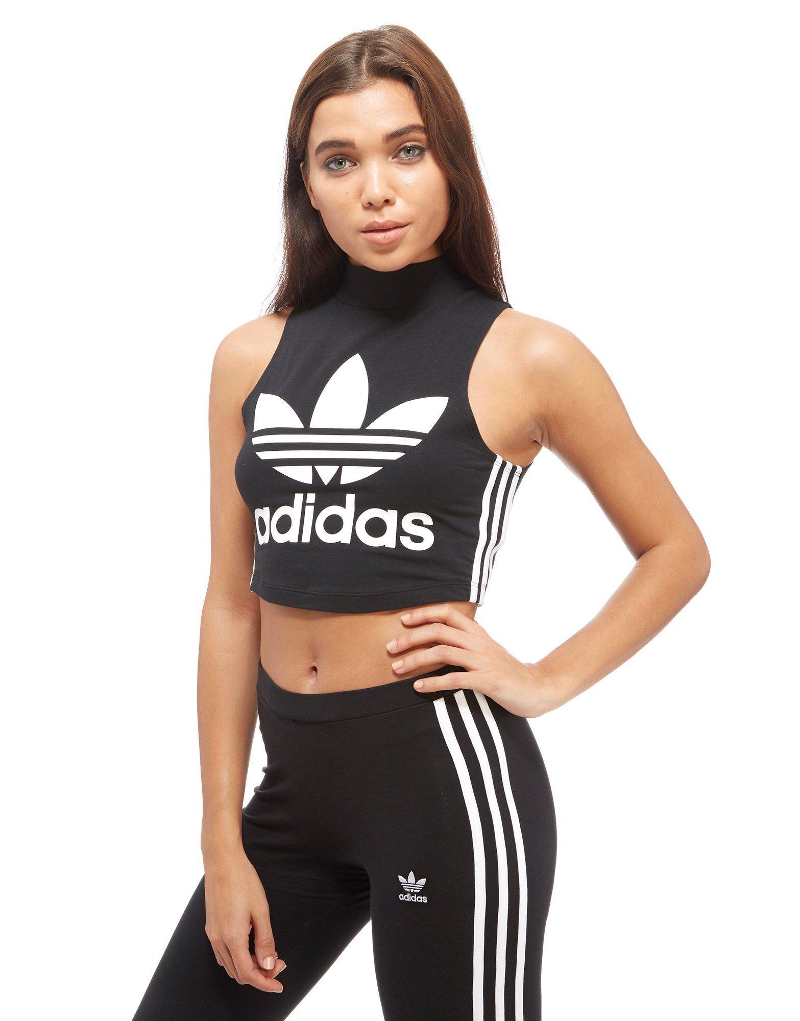 adidas tank top black