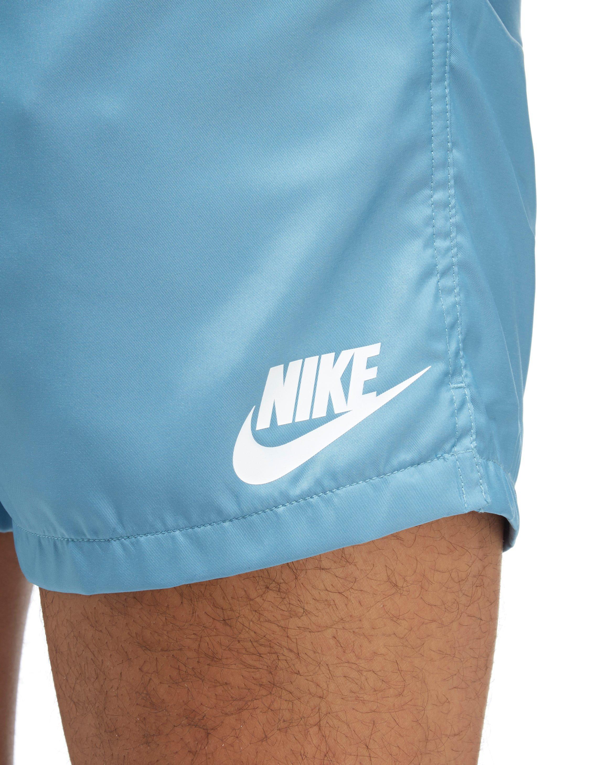 Lyst - Nike Flow Swim Shorts in Blue for Men