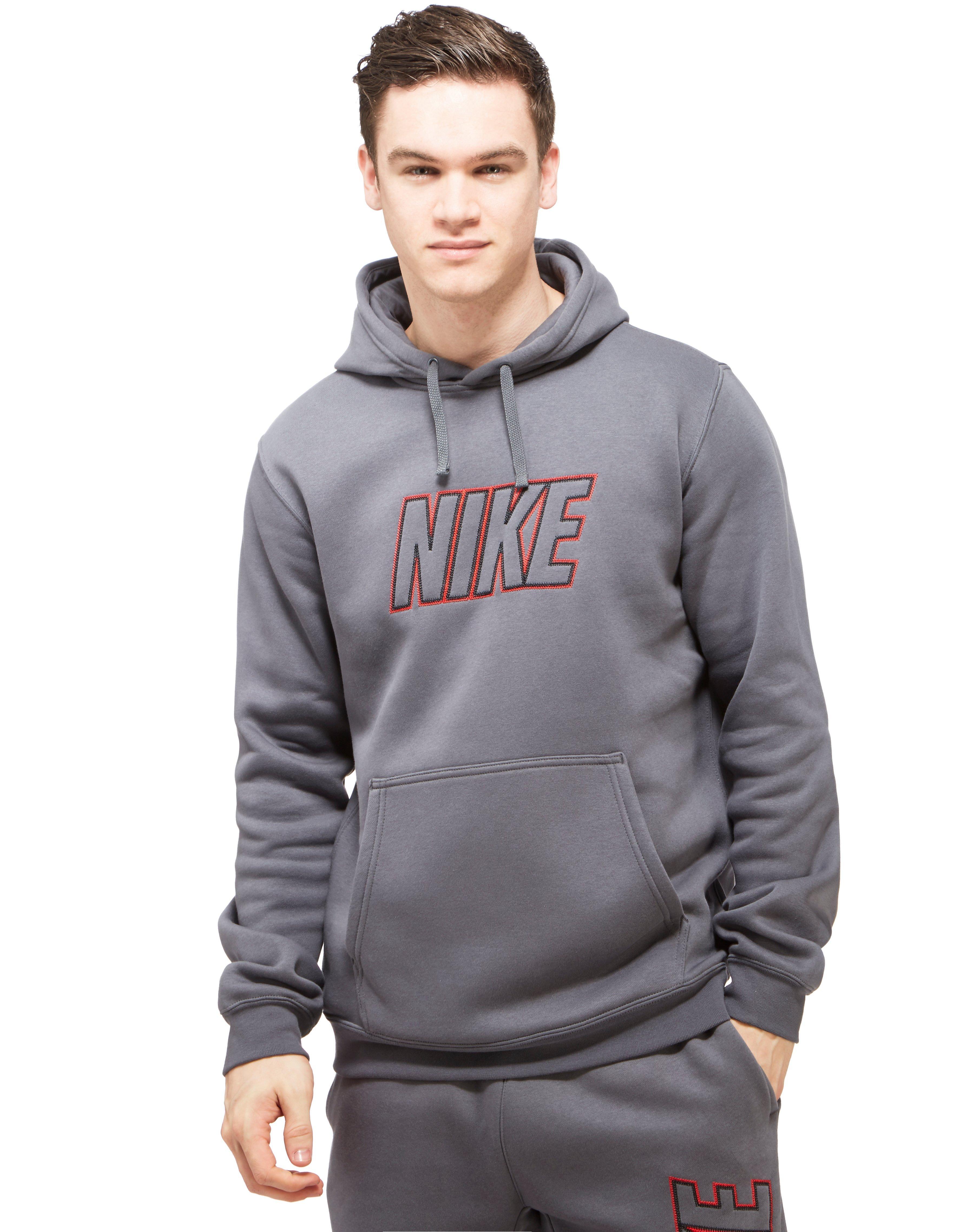 Nike Club Hoody in Gray for Men Lyst