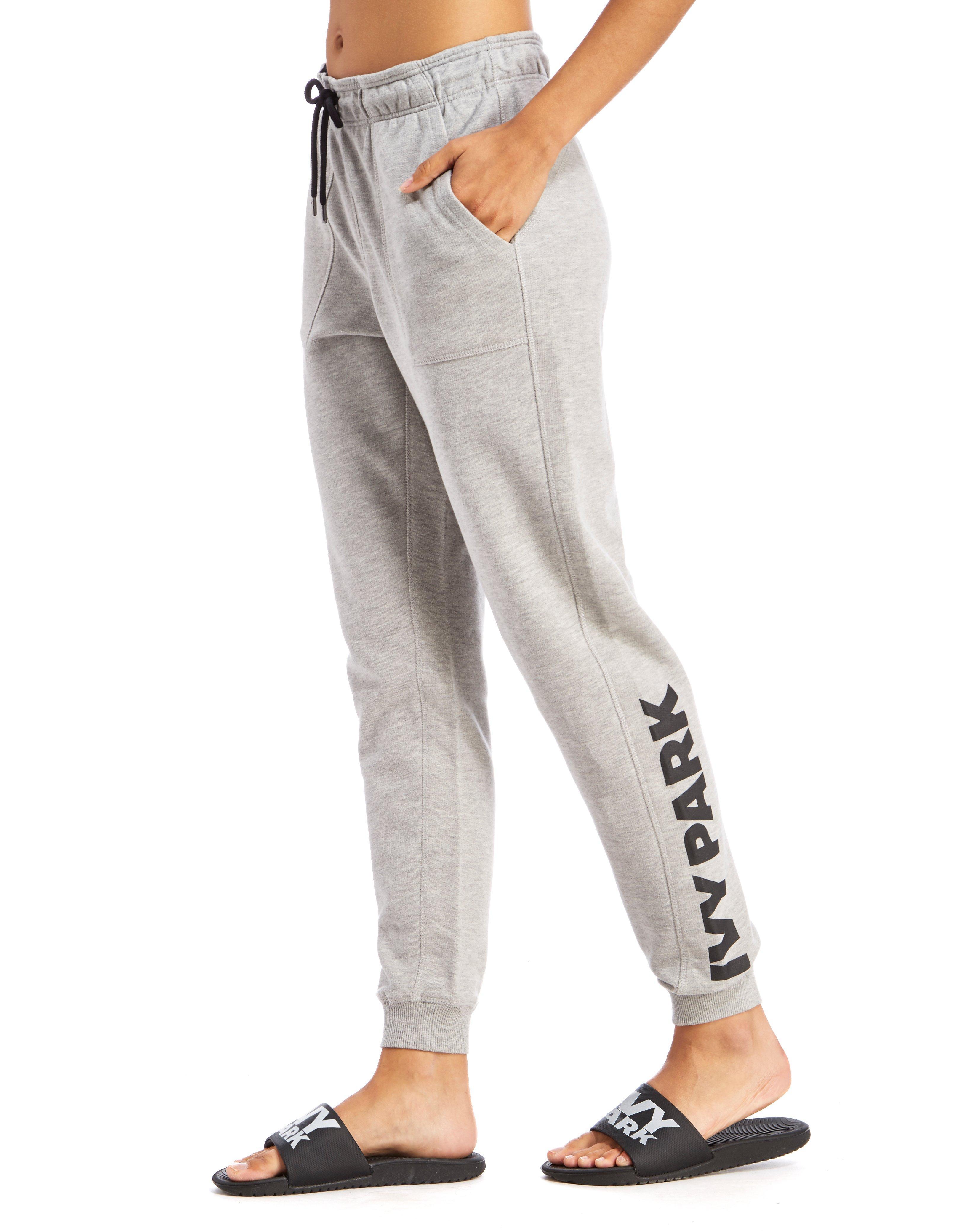 Lyst - Ivy Park Jogging Pants in Gray