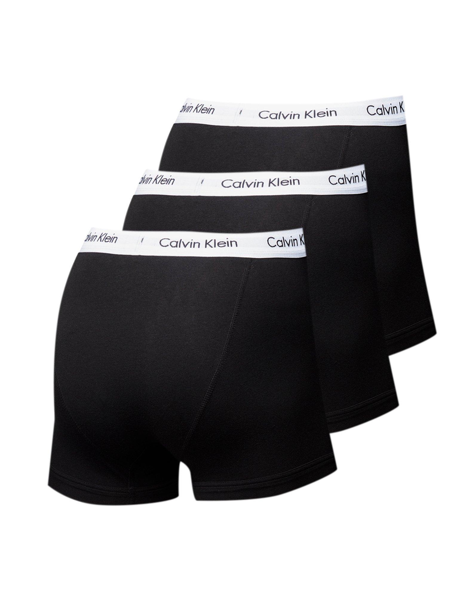 Lyst - Calvin Klein 3 Pack Boxer Shorts in Black for Men
