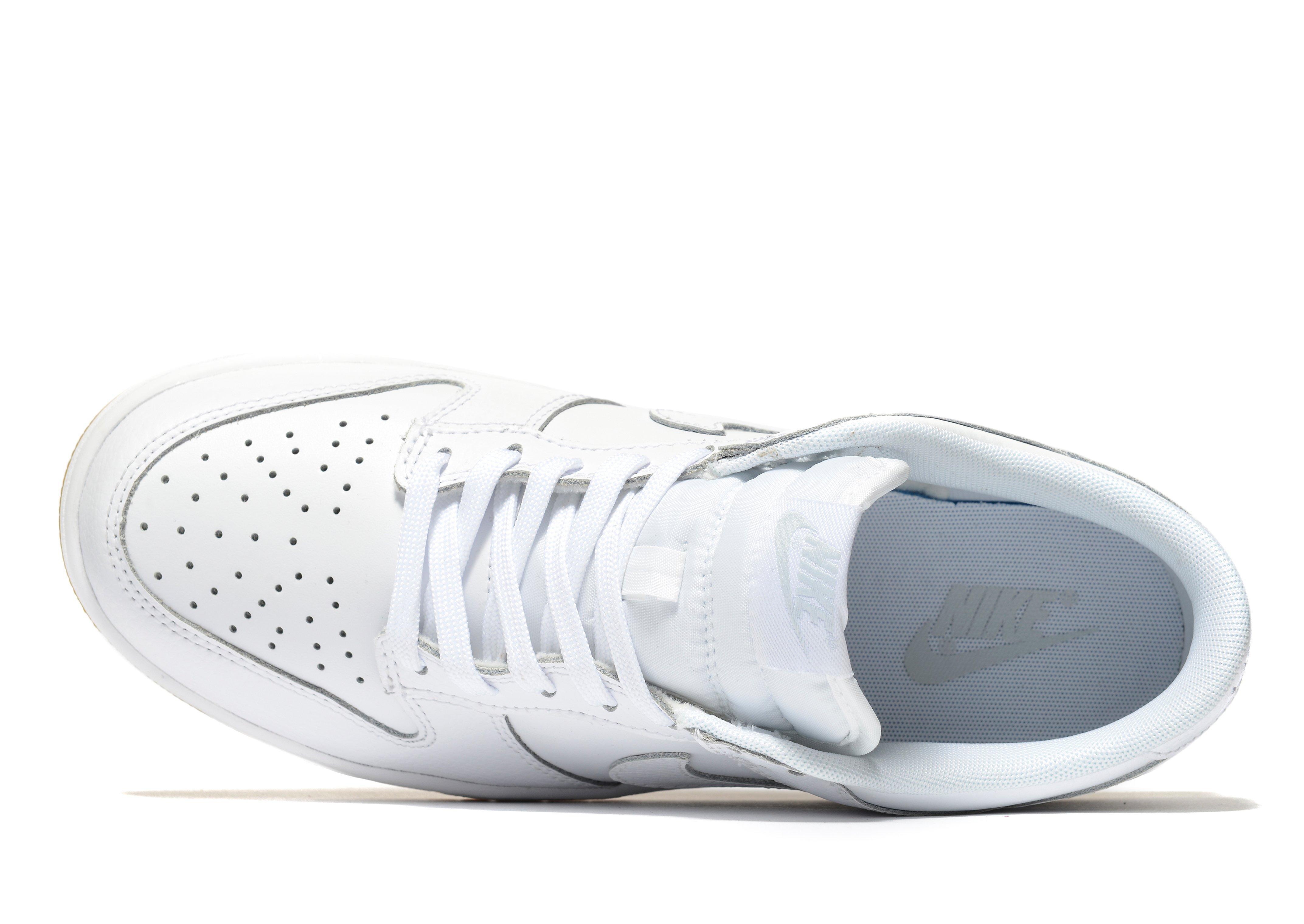 womens white cream dunks