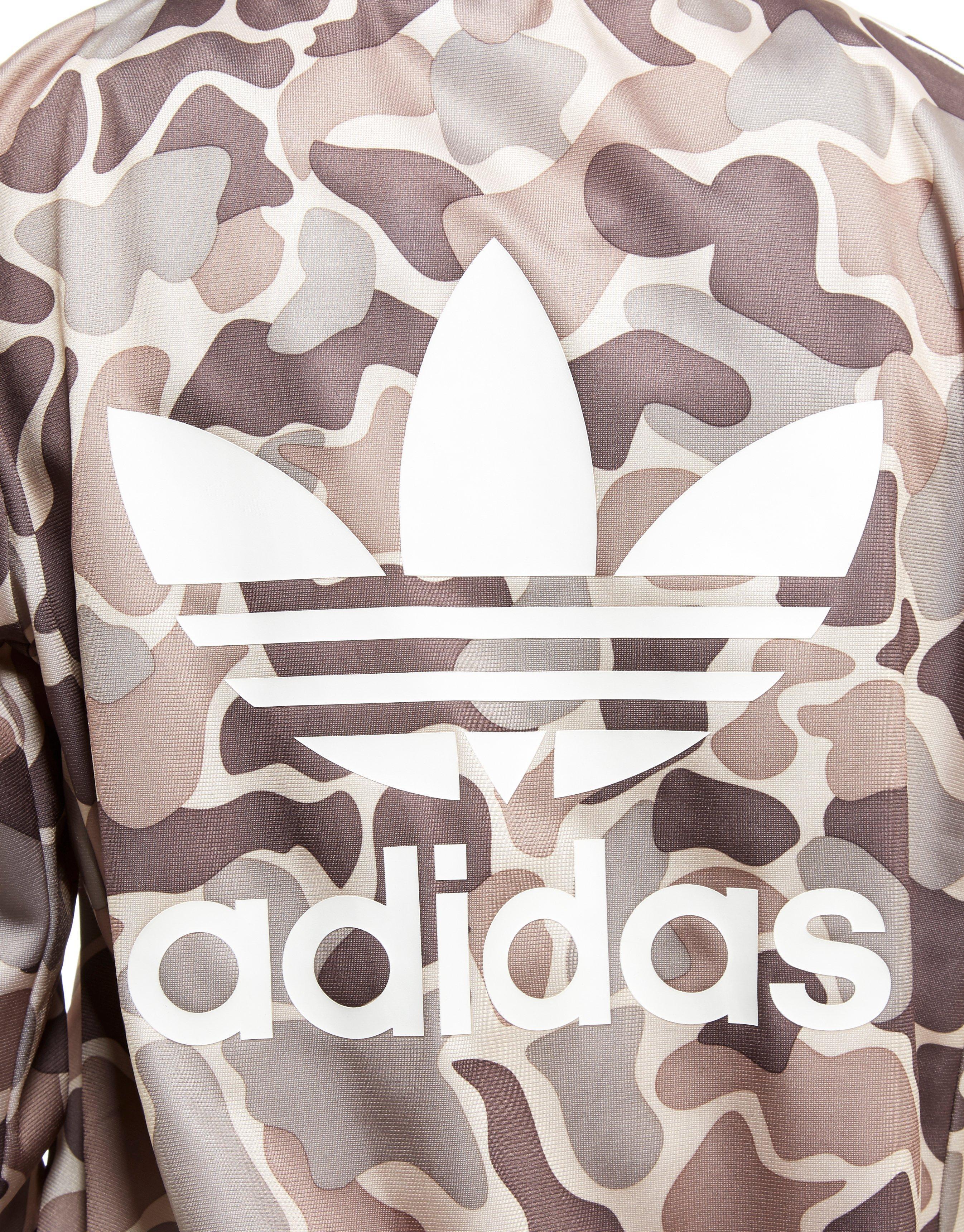 adidas originals camo poly track top