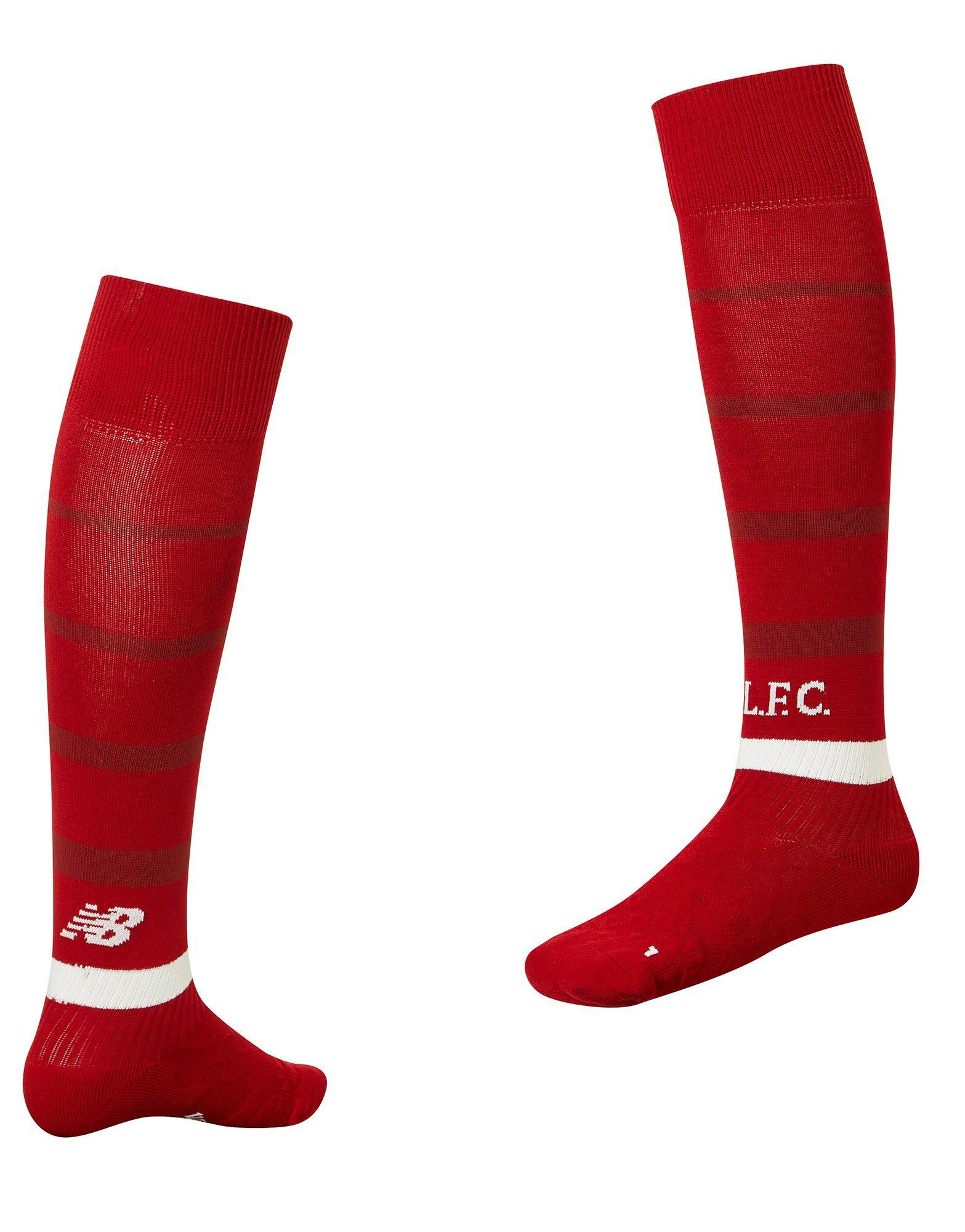 Lyst - New Balance Liverpool Fc 2018 Home Socks Pre Order in Red for Men New Balance. Men's Red Liverpool Fc 2018 Home Socks Pre Order