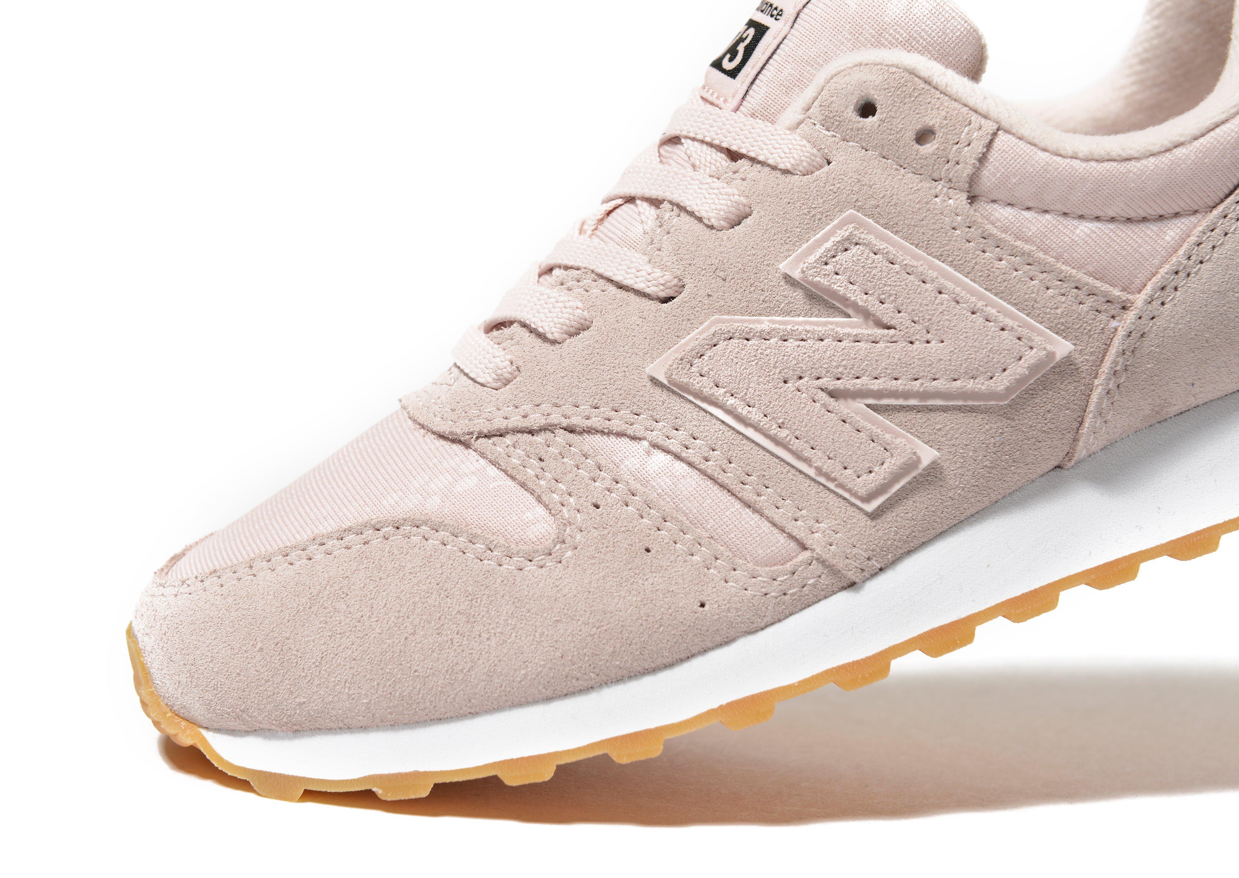 new balance 373 grey pink