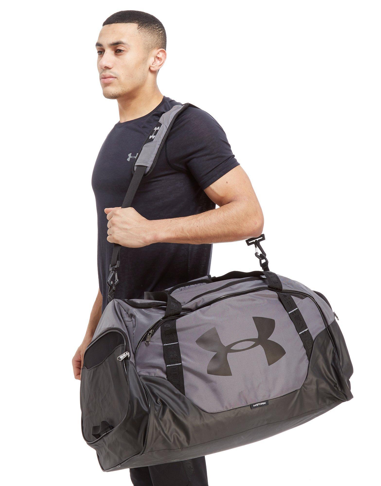 Under Armour Gray Undeniable Large Duffle Bag For Men