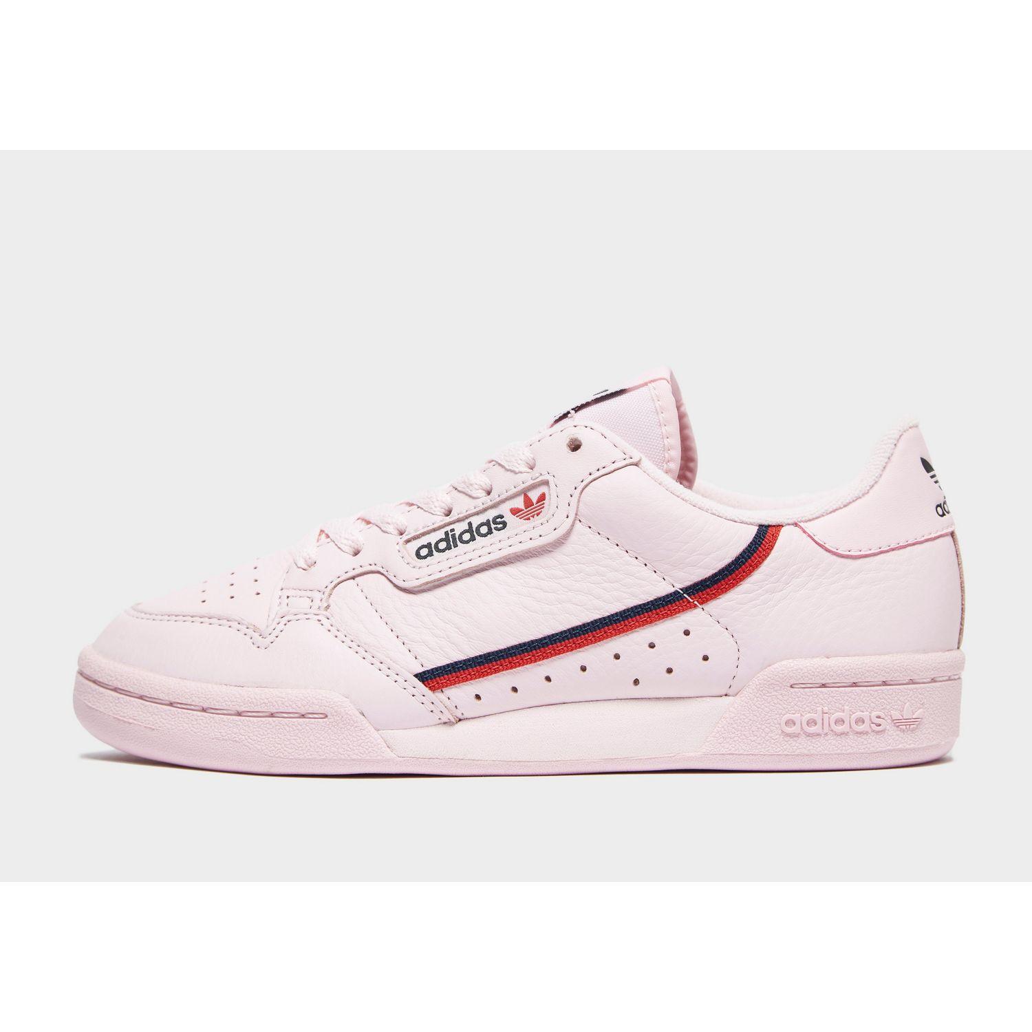 adidas continental 80 pink blue