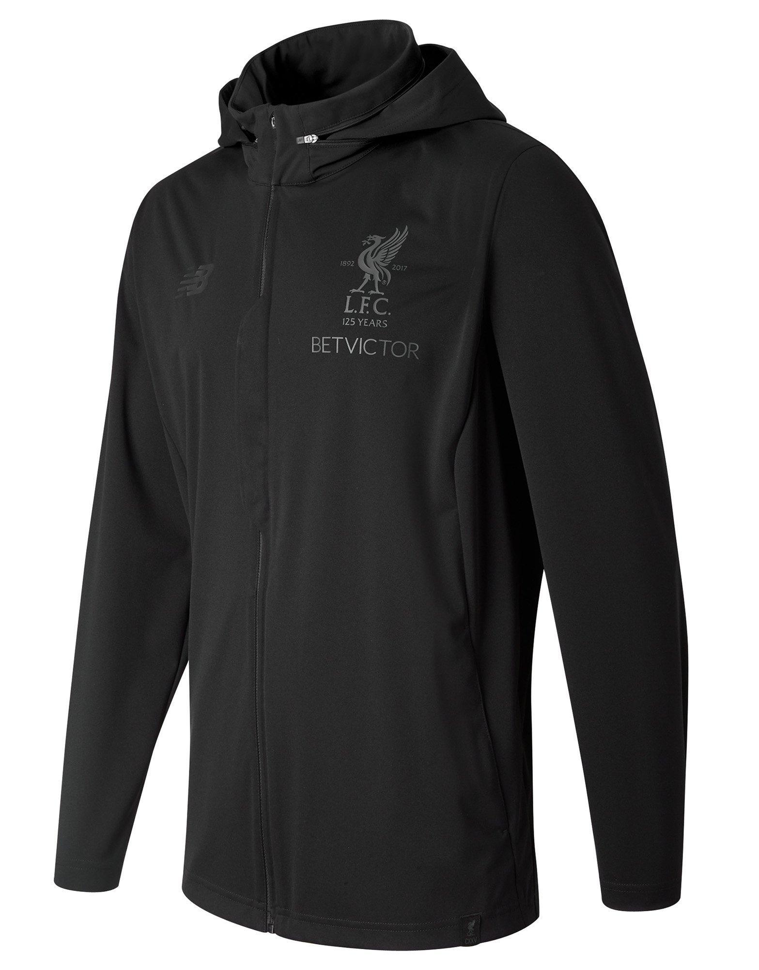 New balance Liverpool Fc 2017 Rain Jacket in Black for Men - Save 5% | Lyst