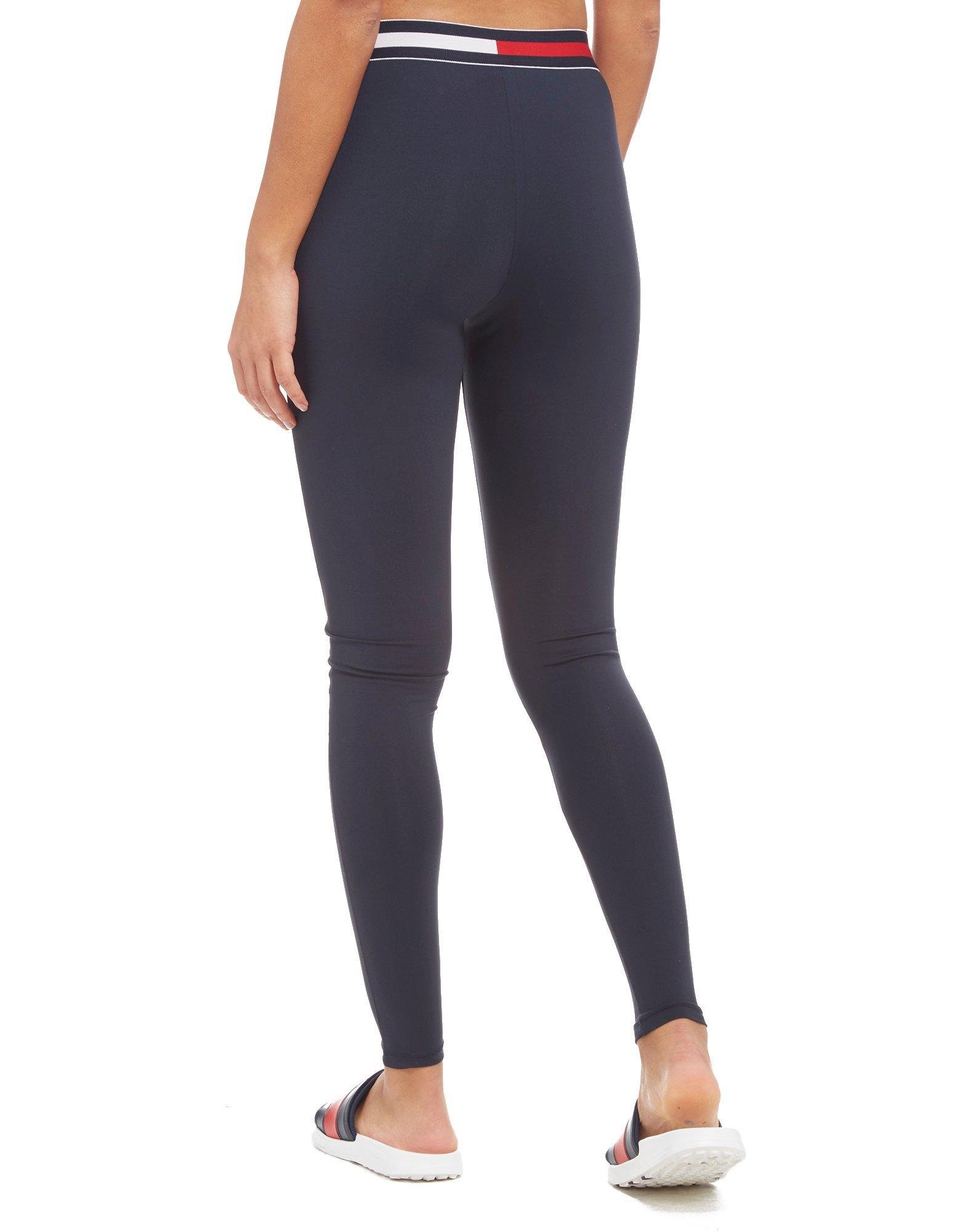 tommy hilfiger blue leggings