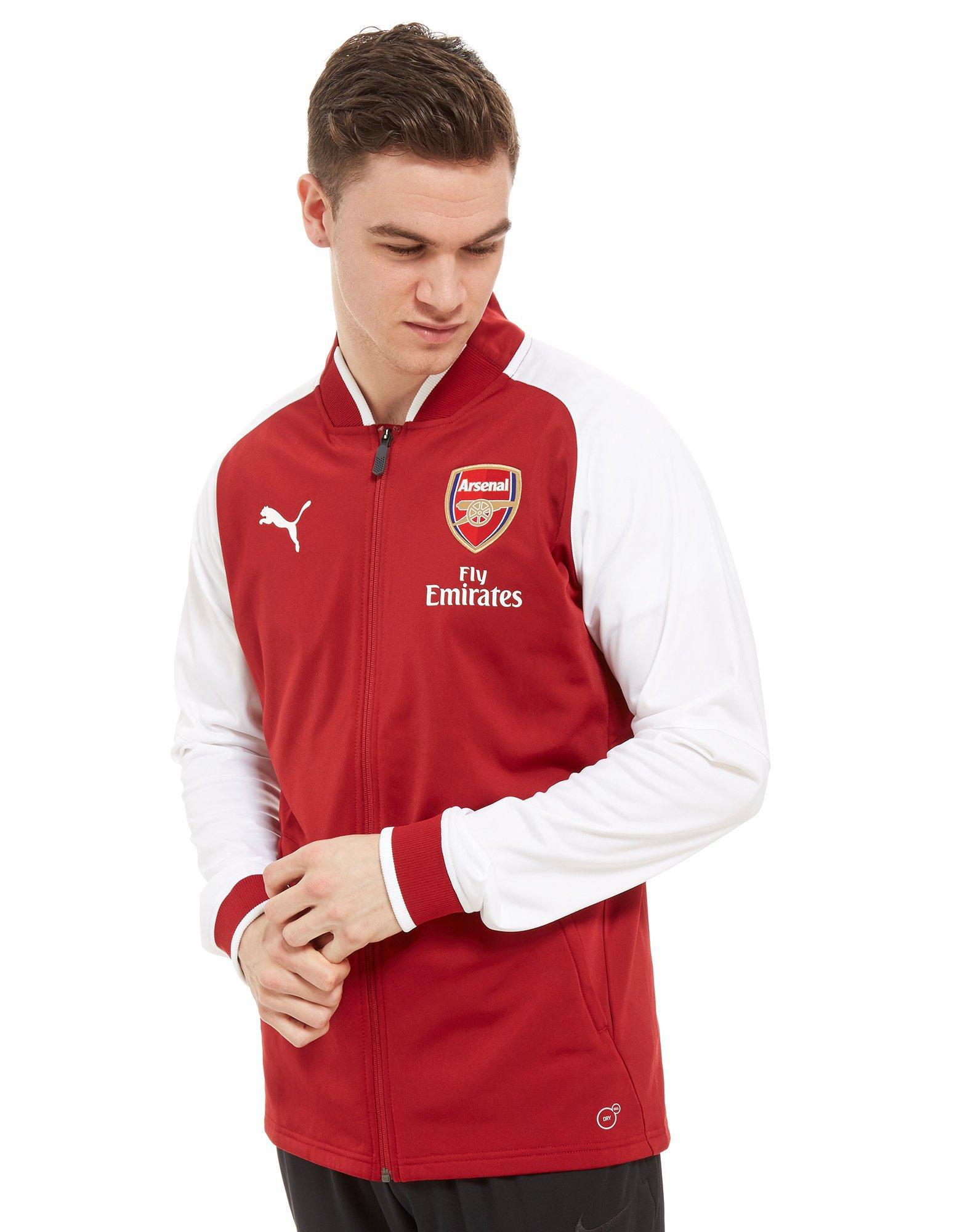 Puma Arsenal Fc 2018 Stadium Jacket in Red for Men | Lyst