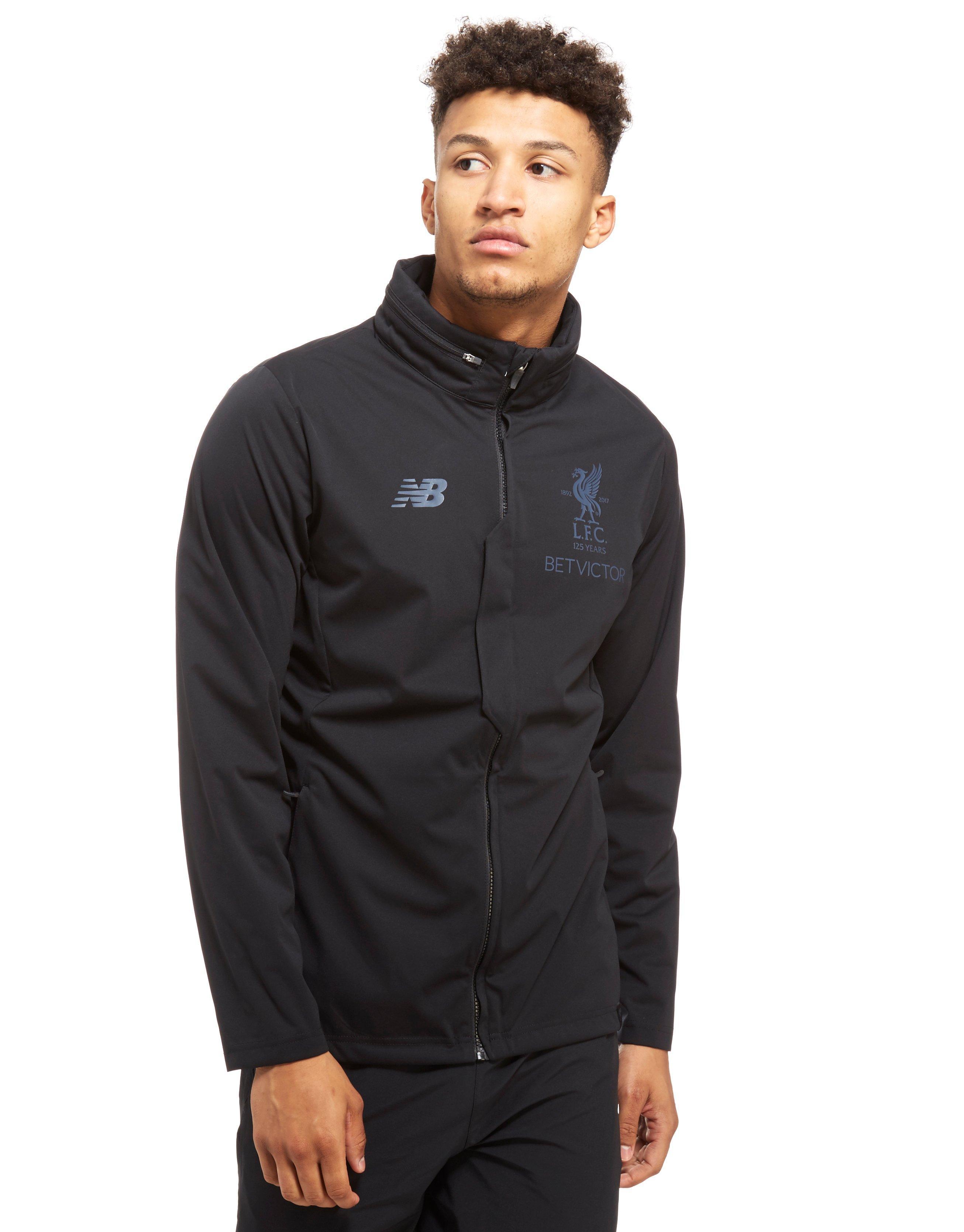 Lyst New Balance Liverpool Fc 2017 Rain Jacket in Black for Men