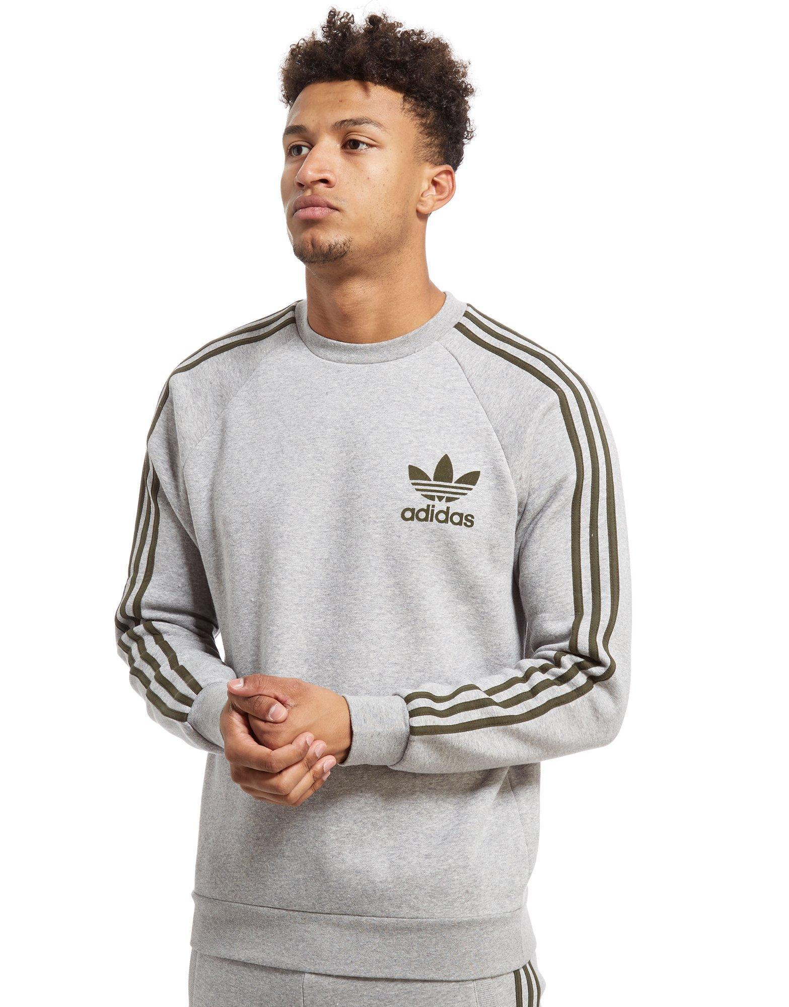 Lyst - Adidas Originals California Crew Sweatshirt in Gray for Men