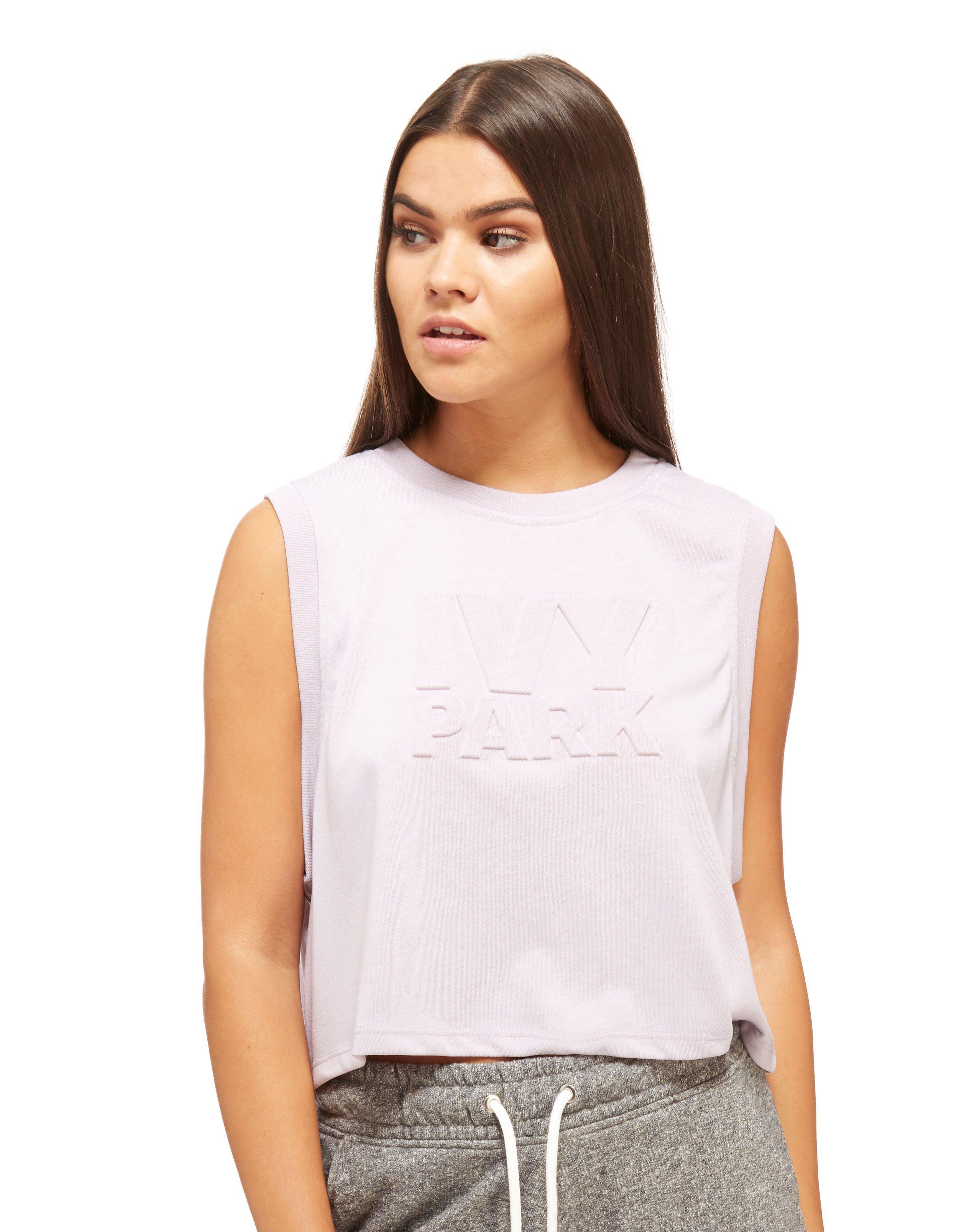 Ivy Park Tank Top - Drop Armhole Tank Top by Ivy Park - Topshop - Kol oyuntusu genis modeldir 