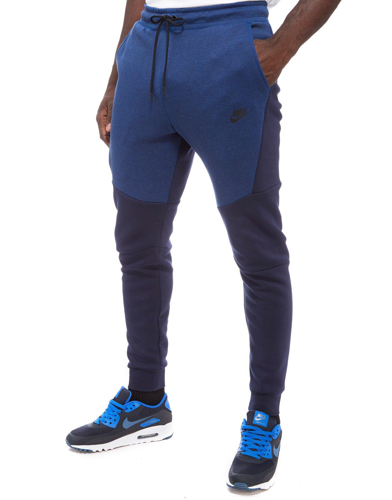 navy tech fleece pants