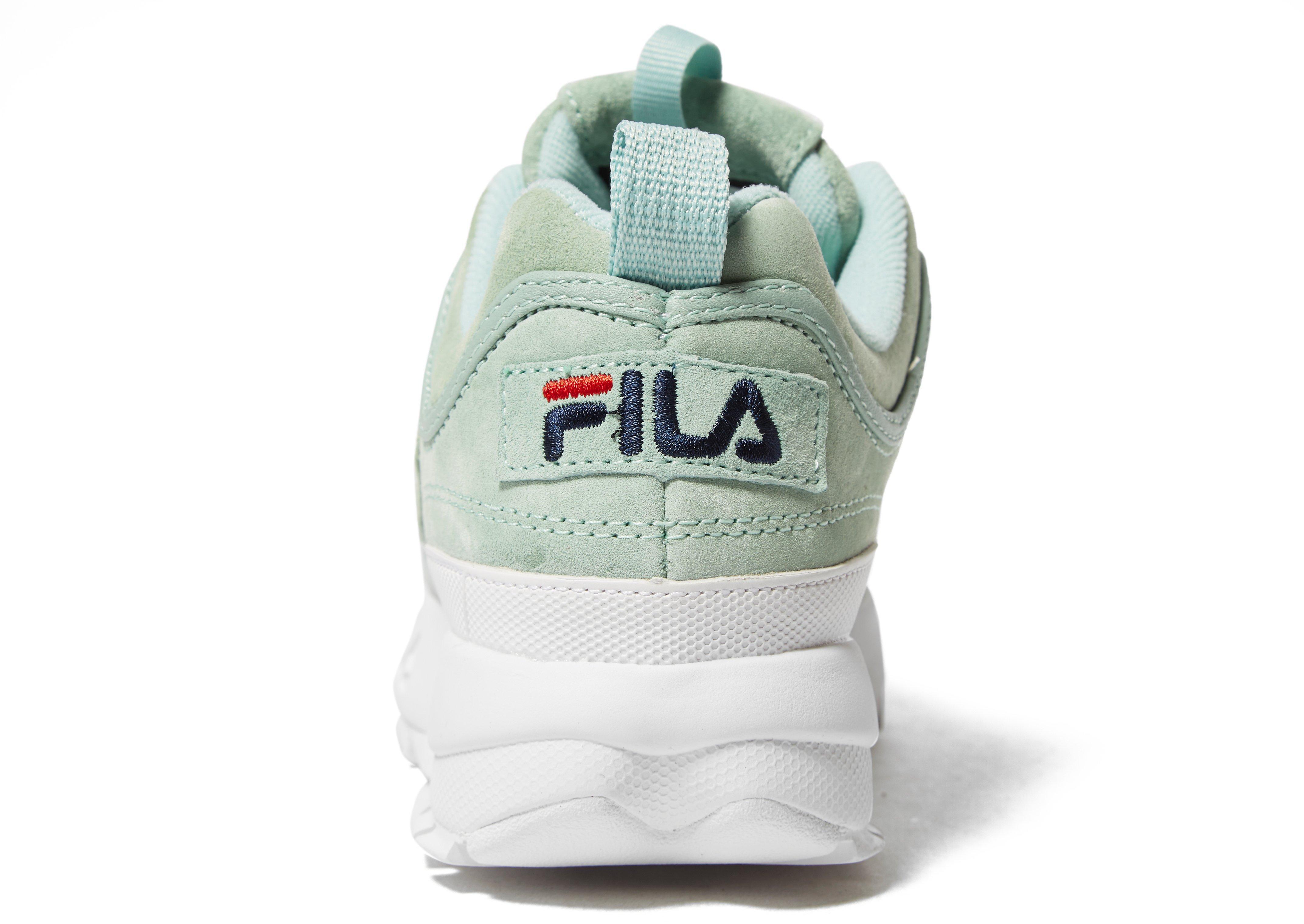 fila white and green