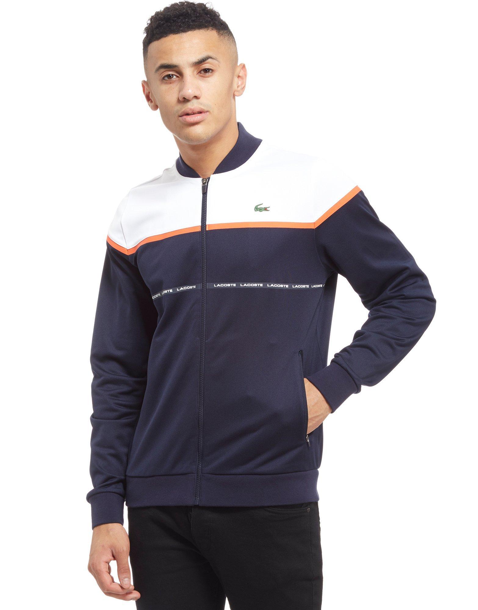 Lacoste Sport Track Top in Blue for Men - Lyst