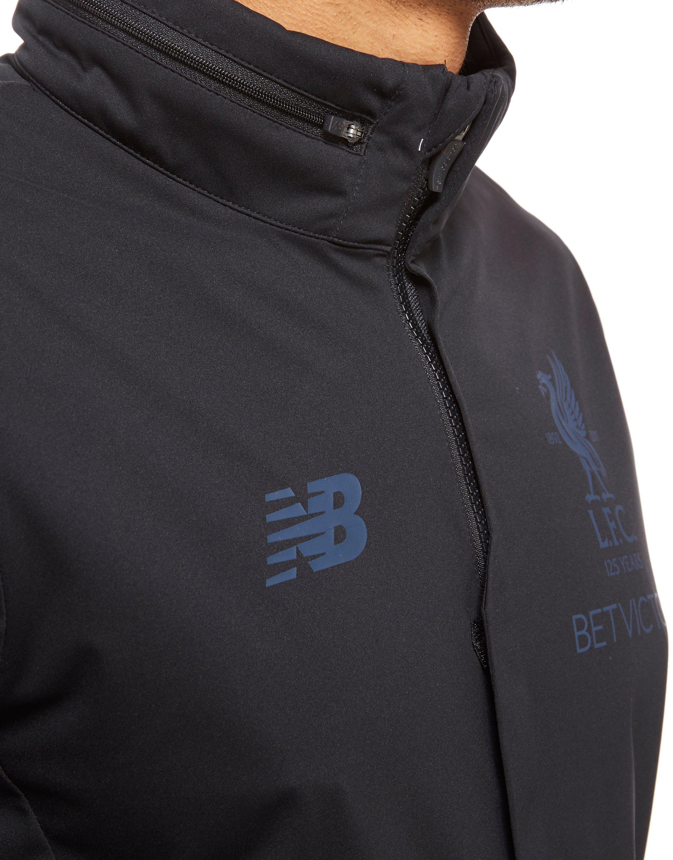 Lyst New Balance Liverpool Fc 2017 Rain Jacket in Black for Men