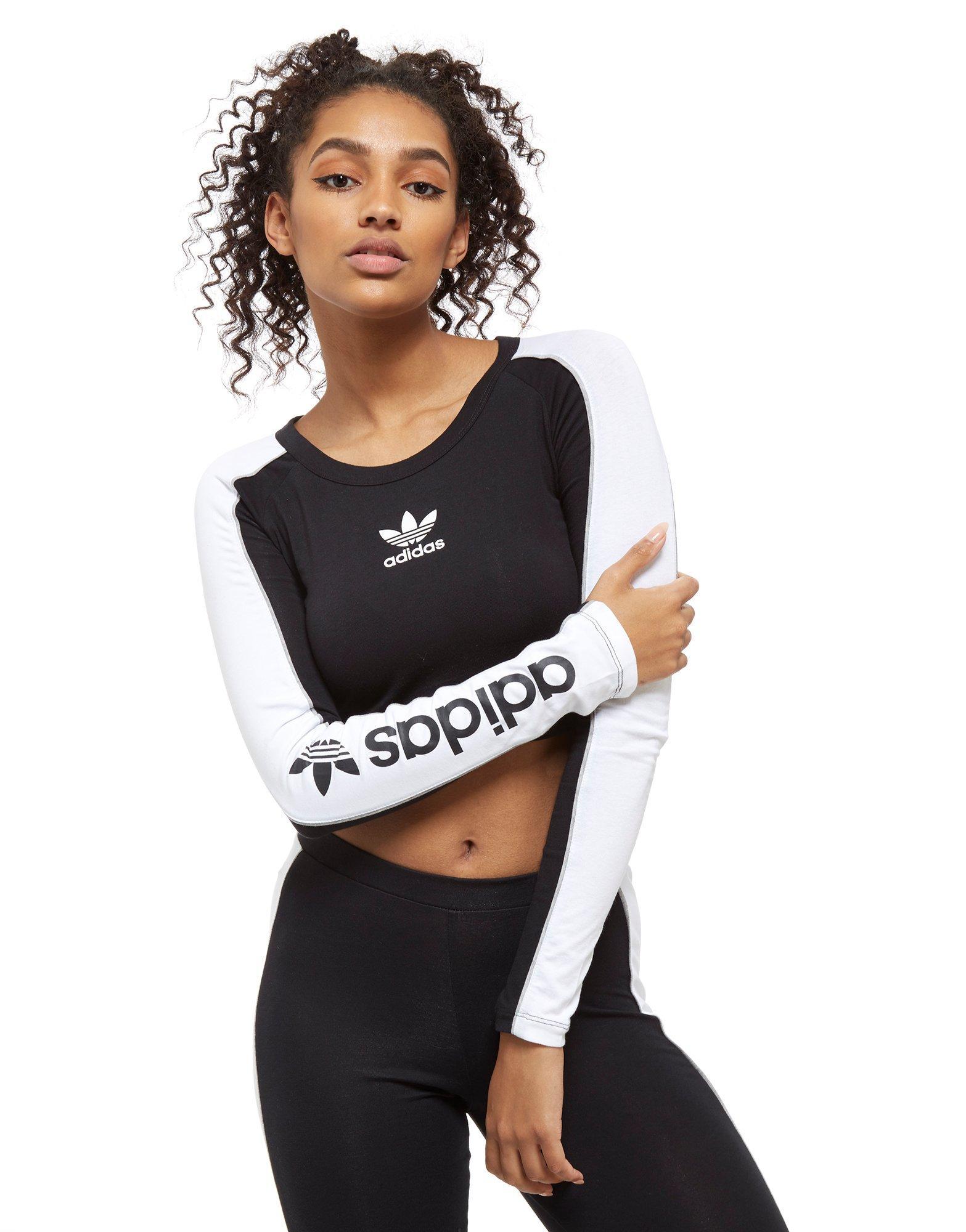 jd adidas crop top